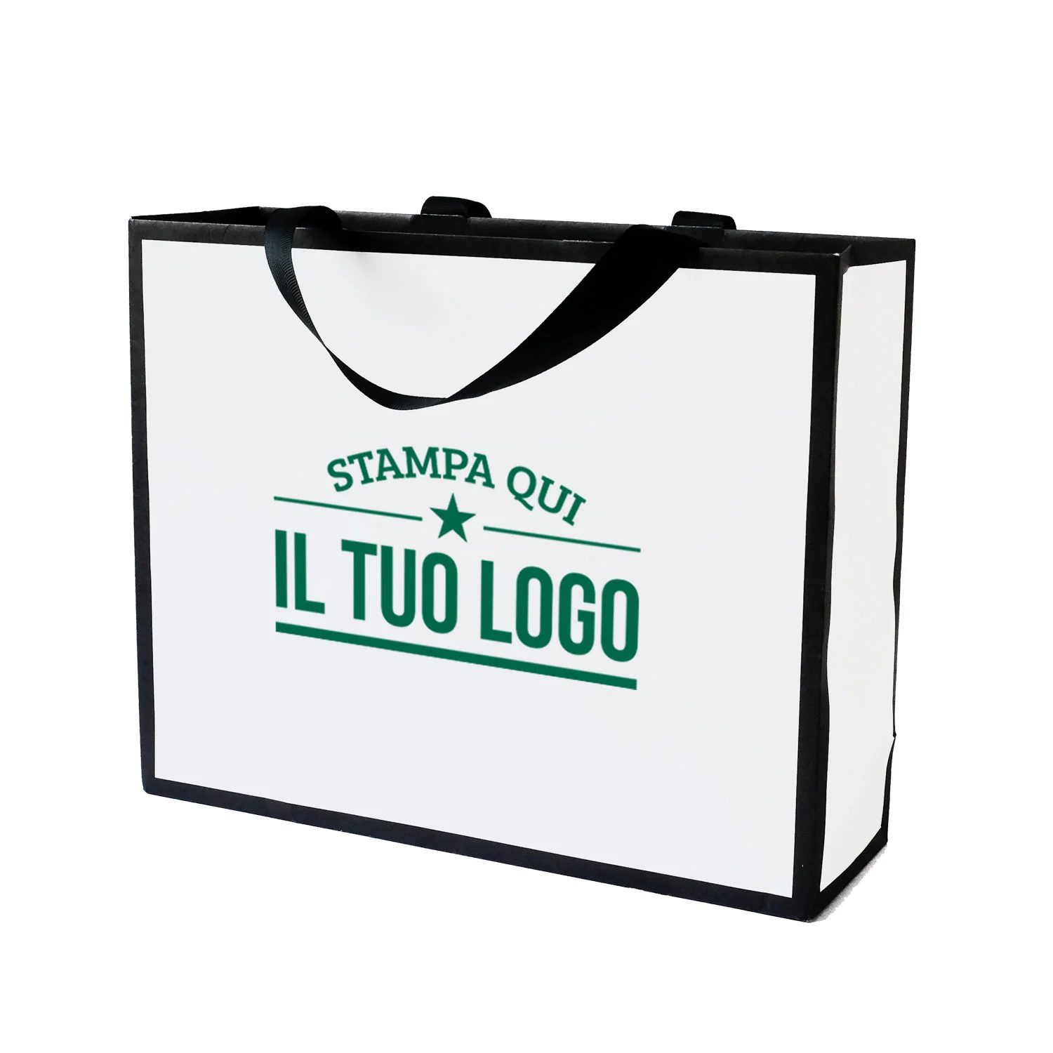 Shopper Carta Black Frame Personalizzabile - Image 12