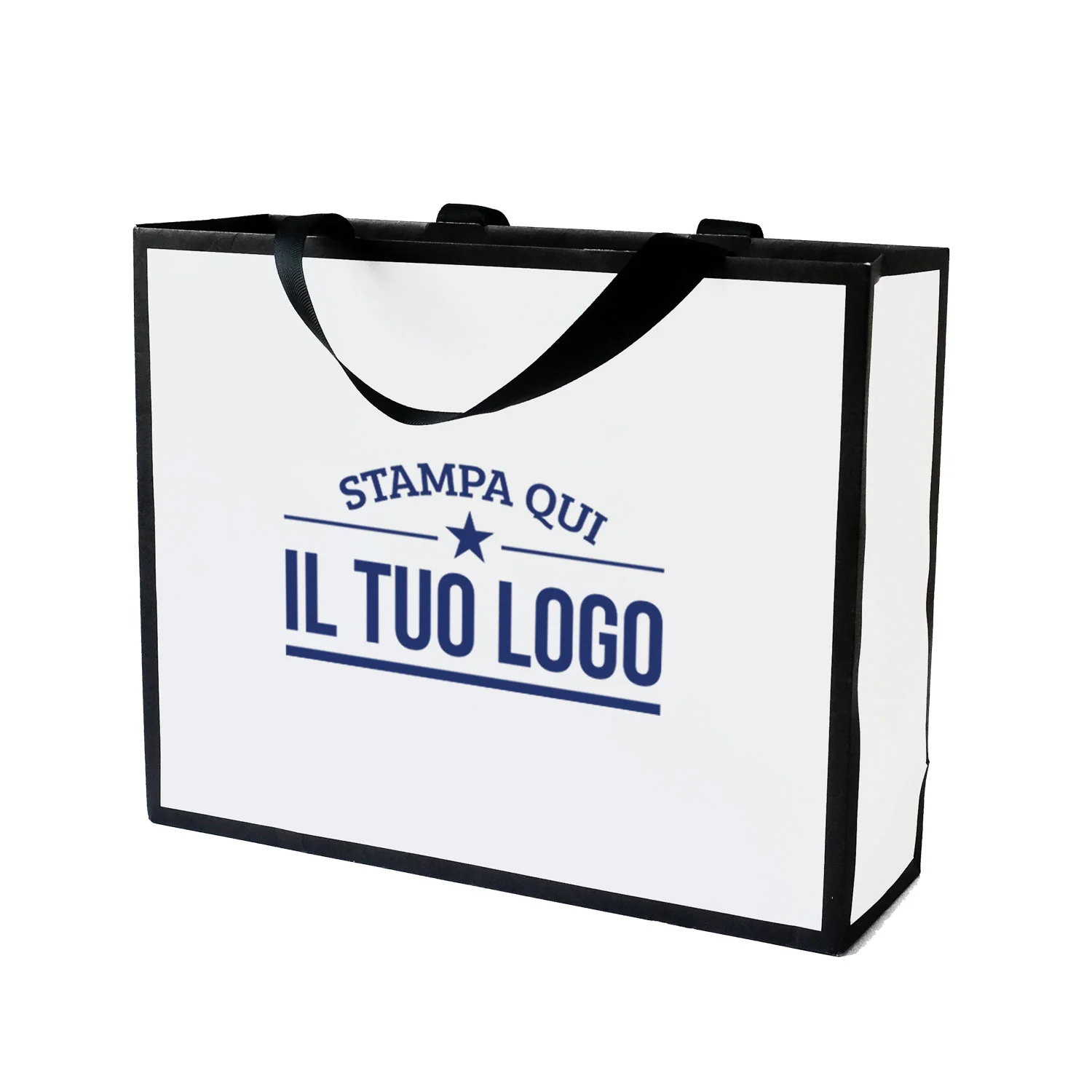 Shopper Carta Black Frame Personalizzabile - Image 13