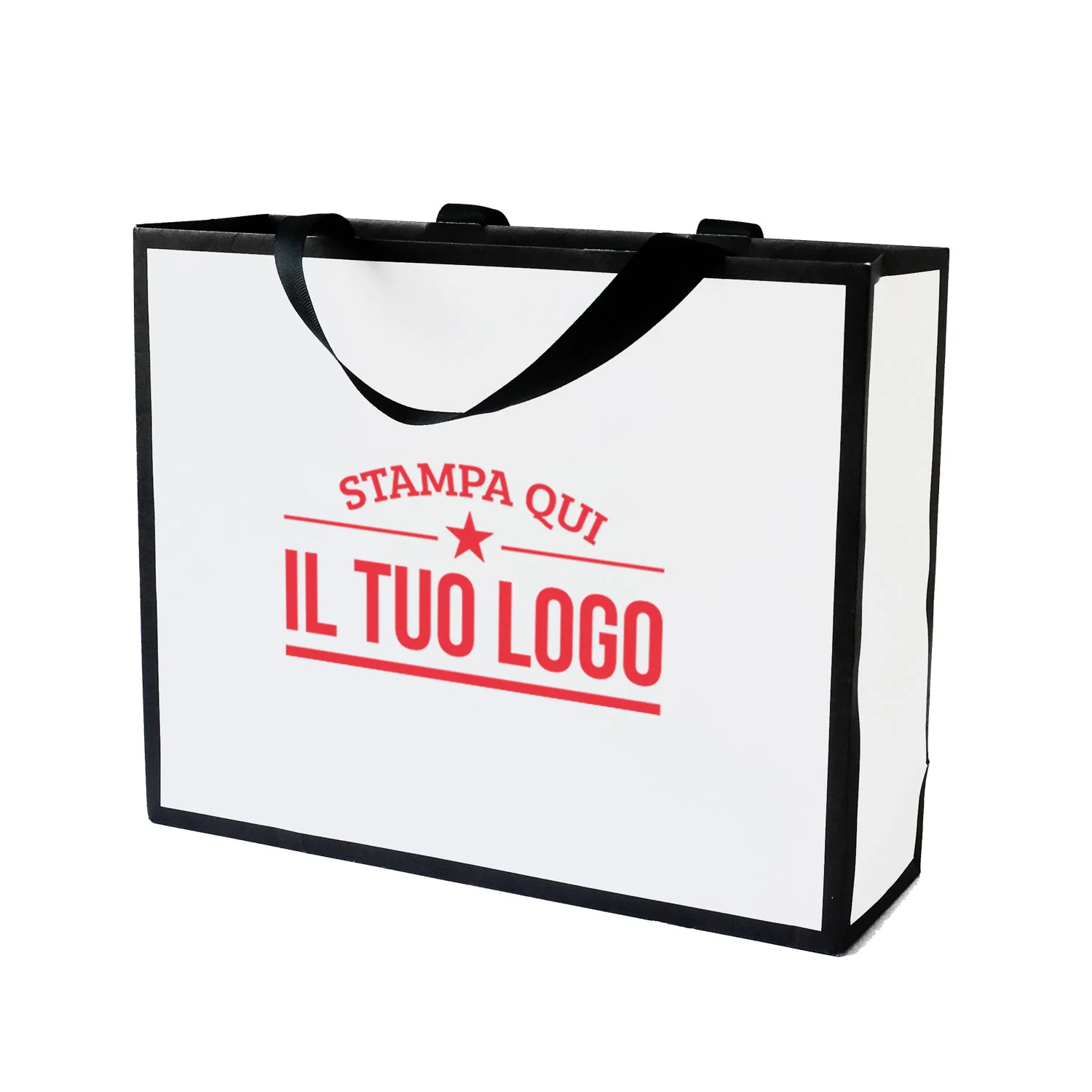 Shopper Carta Black Frame Personalizzabile - Image 15