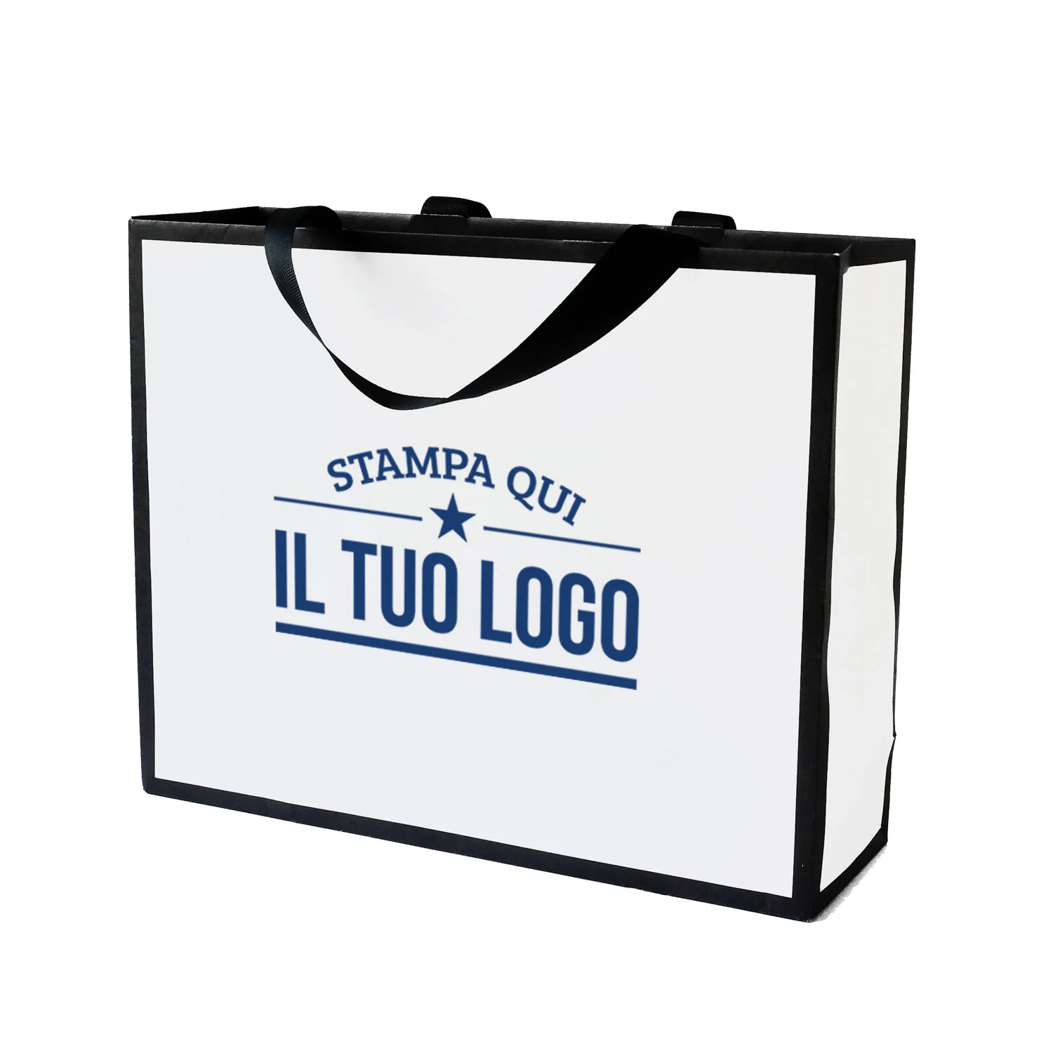Shopper Carta Black Frame Personalizzabile - Image 16