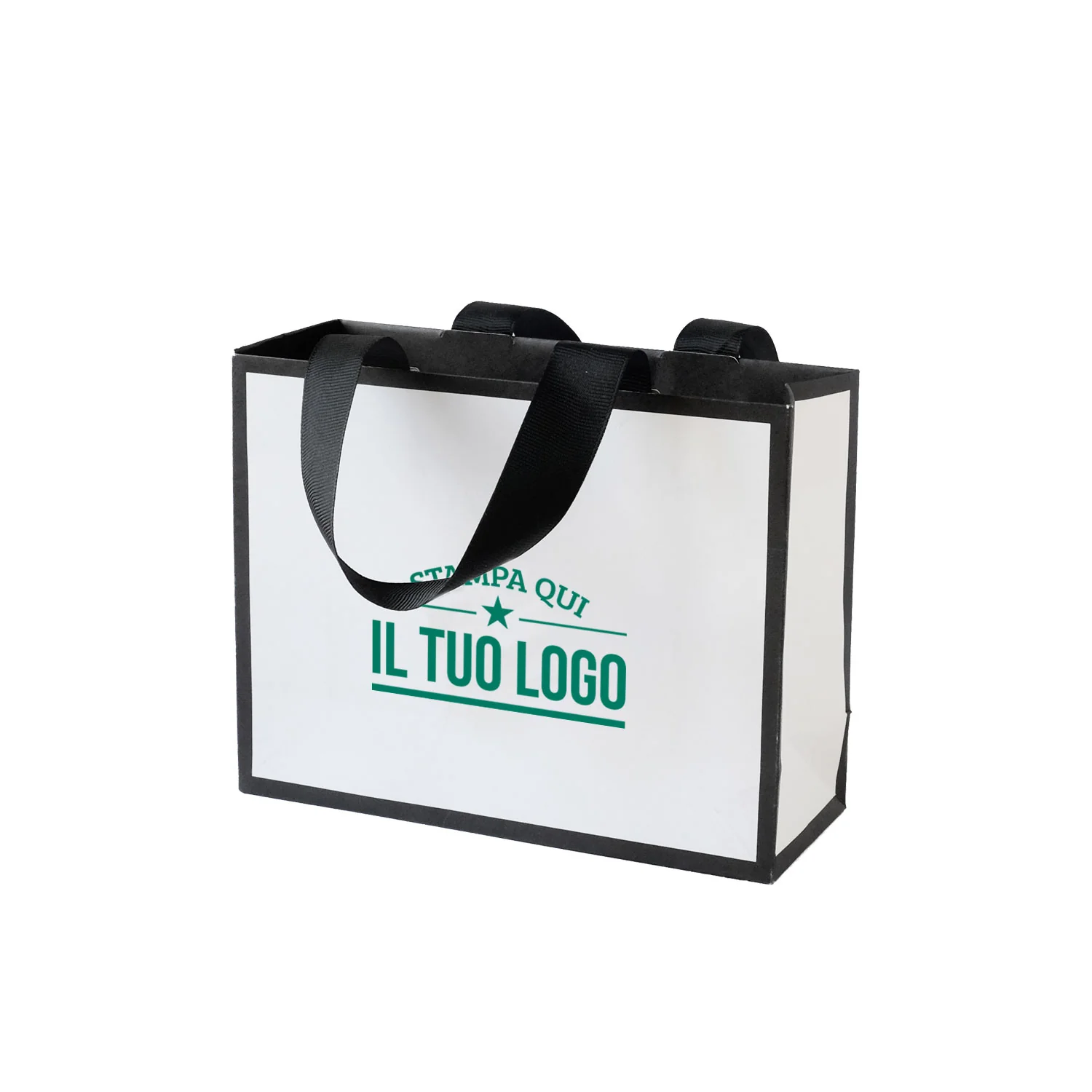 Shopper Carta Black Frame Personalizzabile - Image 17