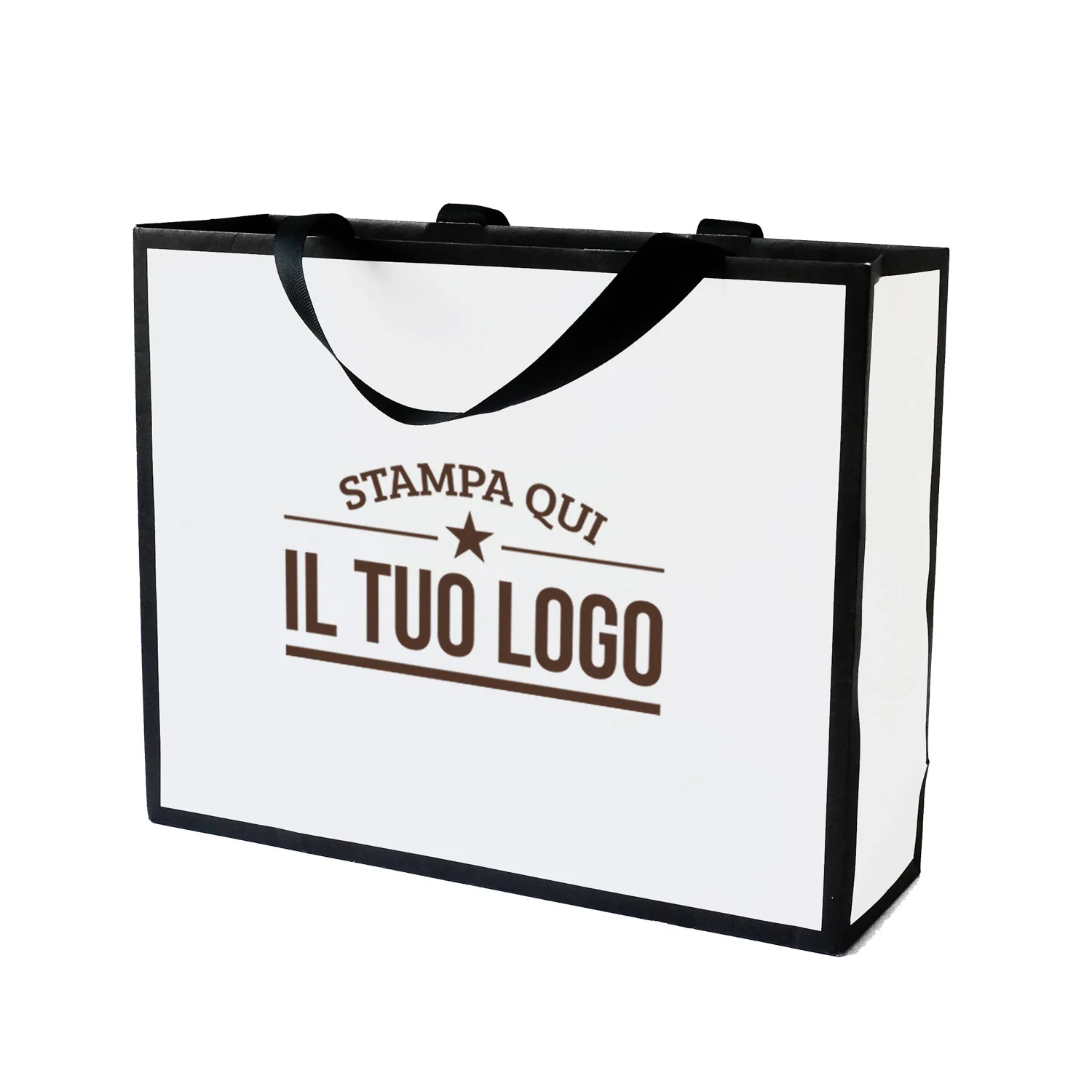 Shopper Carta Black Frame Personalizzabile - Image 18