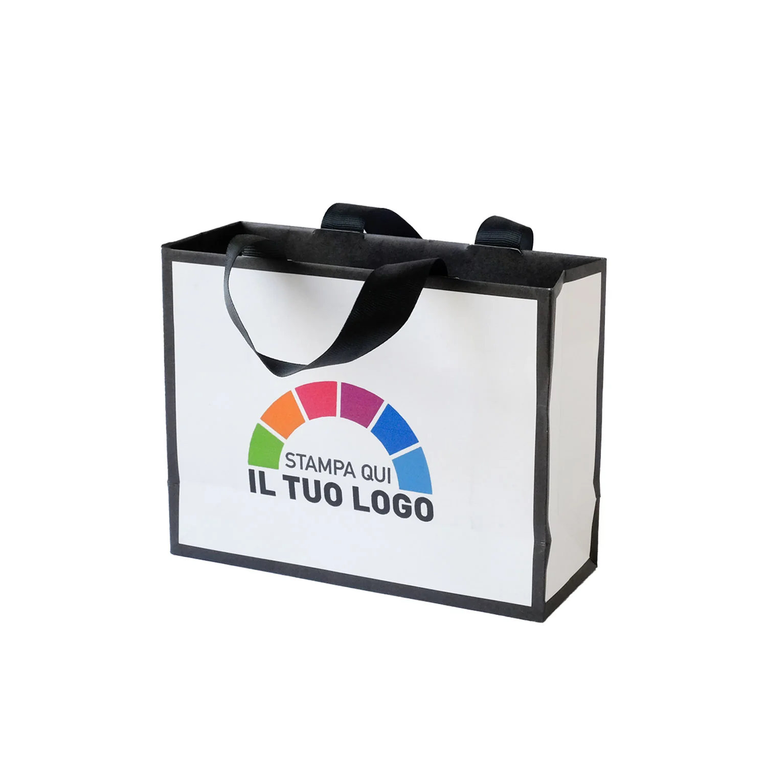 Shopper Carta Black Frame Personalizzabile - Image 20