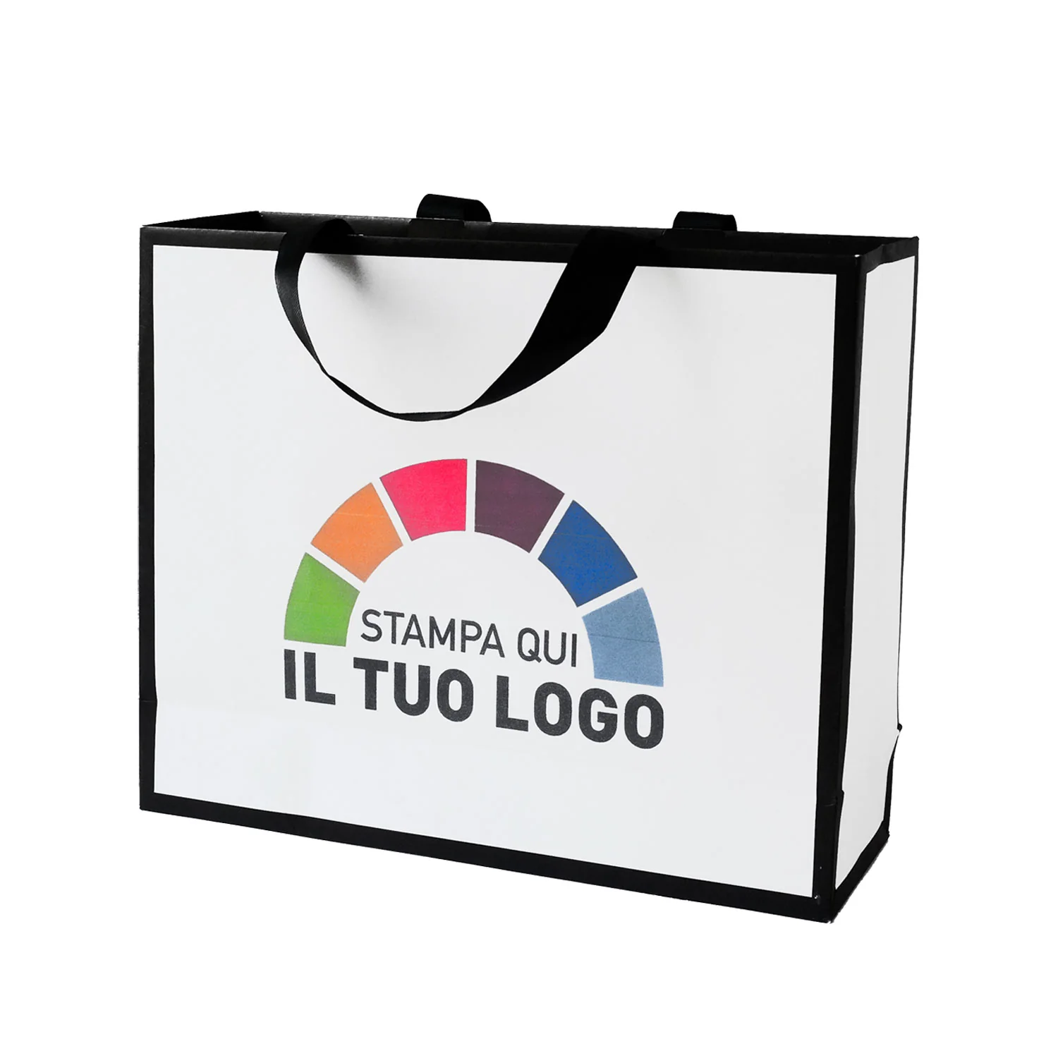 Shopper Carta Black Frame Personalizzabile - Image 21