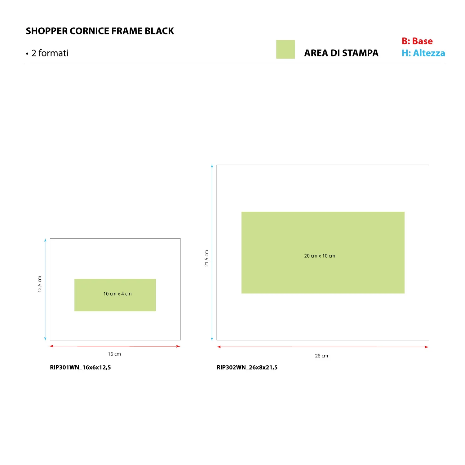 Shopper Carta Black Frame Personalizzabile - Image 5