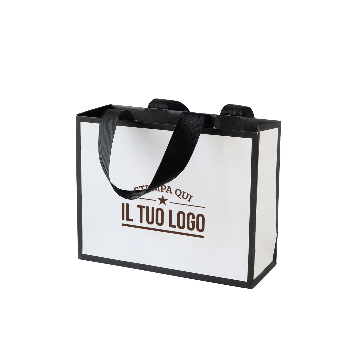 Shopper Carta Black Frame Personalizzabile - Image 6