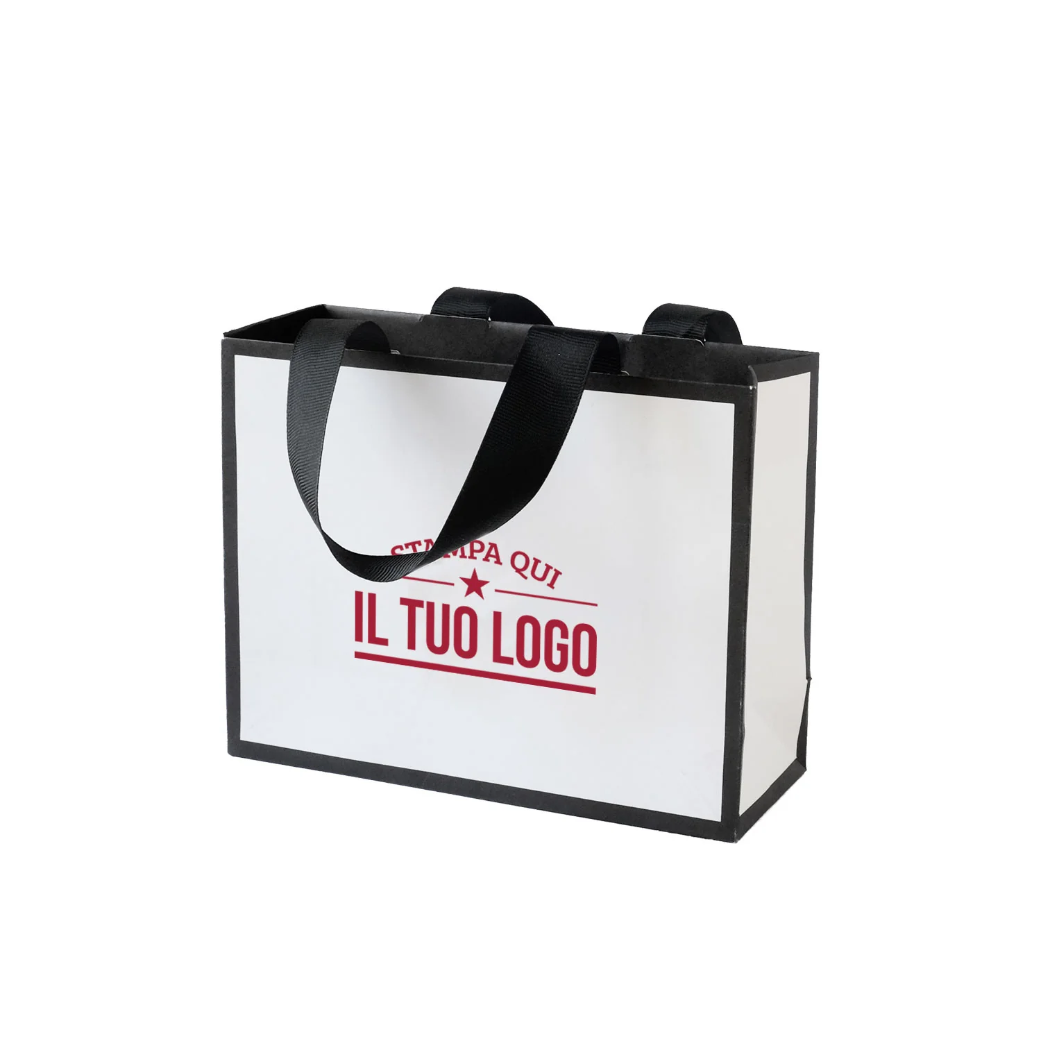 Shopper Carta Black Frame Personalizzabile - Image 8