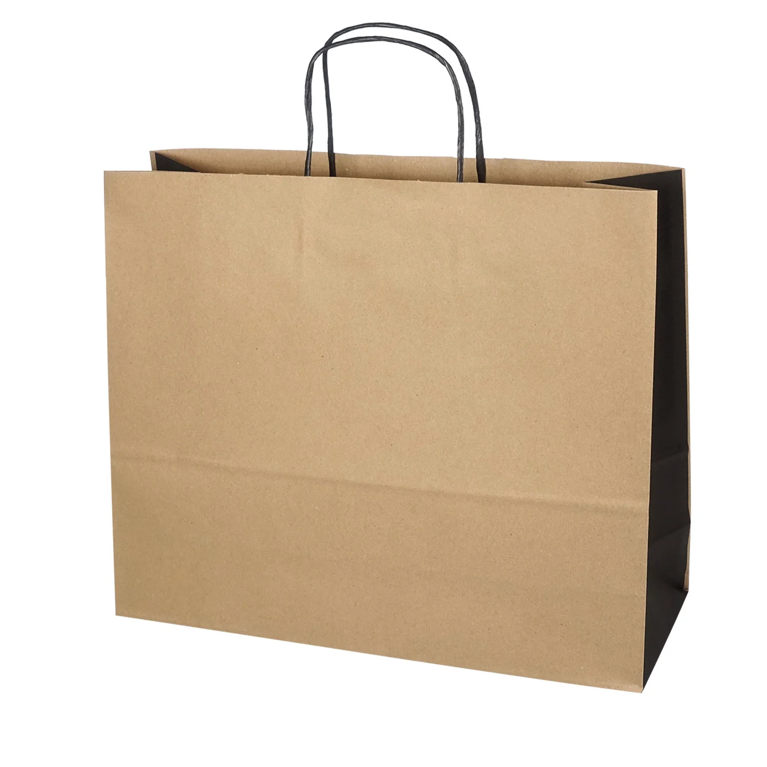 Shopper Carta Eco Bicolor Avana - Image 3