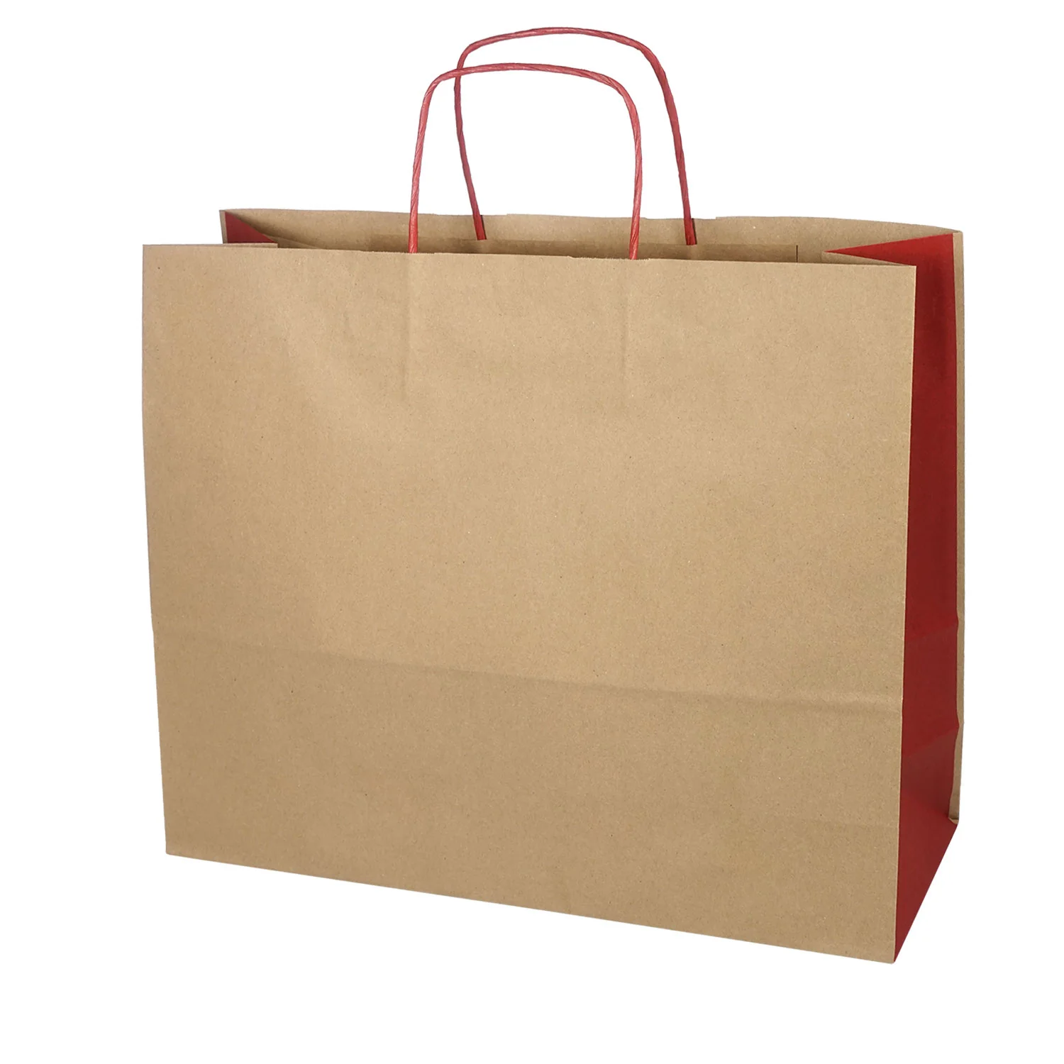 Shopper Carta Eco Bicolor Avana - Image 4
