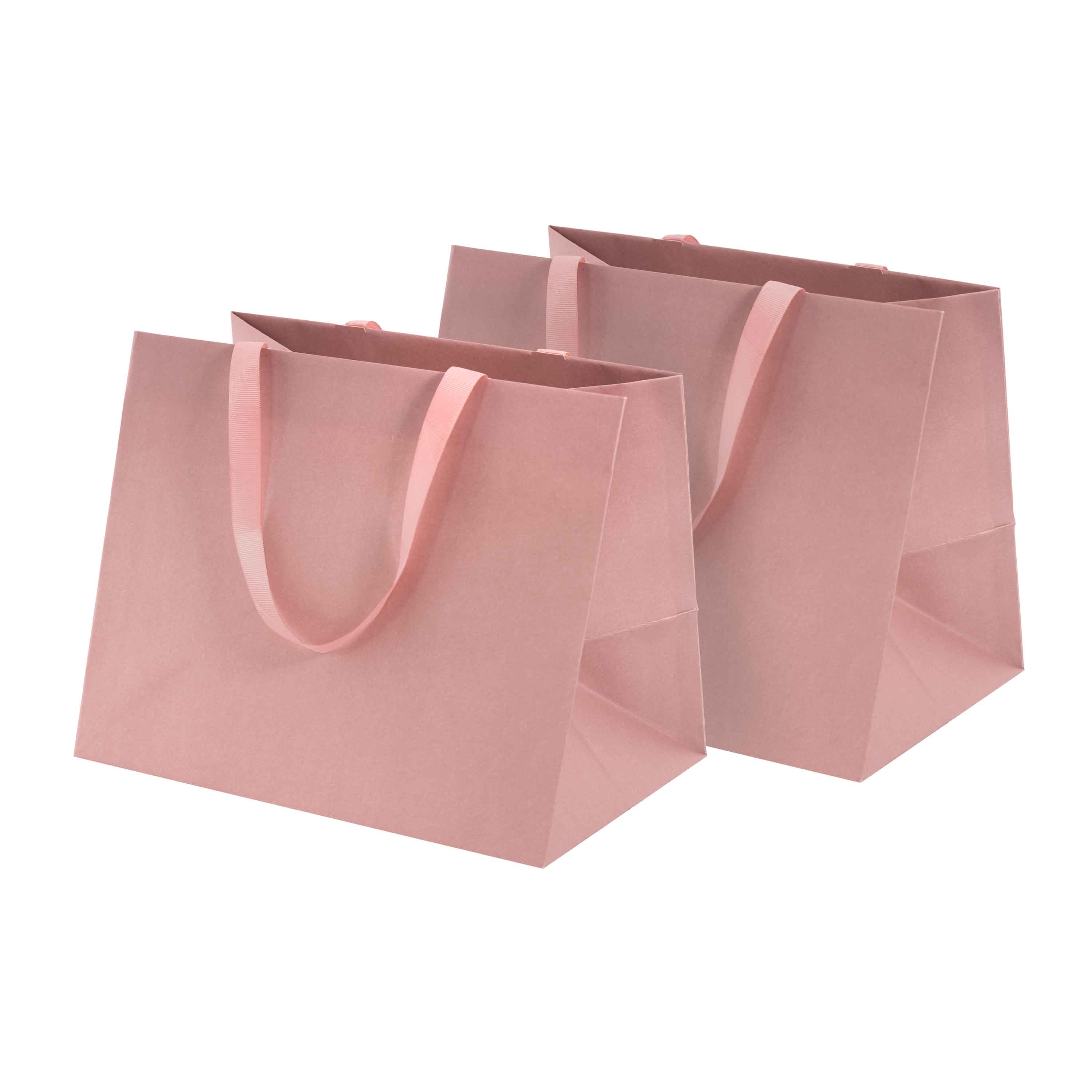 Shopper Elegance Fondo Largo Manici Grosgrain - Image 2
