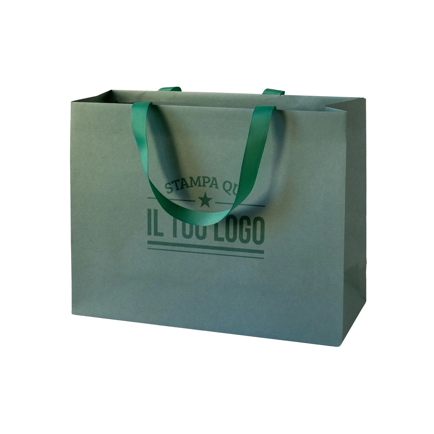 Shopper Carta Elegance Personalizzate con Maniglie in Gros Grain - Image 29