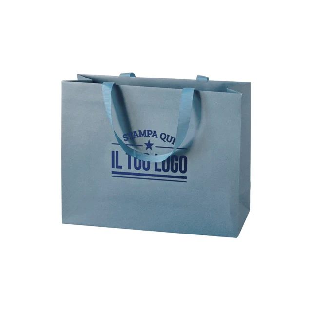 Shopper Carta Elegance Personalizzate con Maniglie in Gros Grain - Image 34