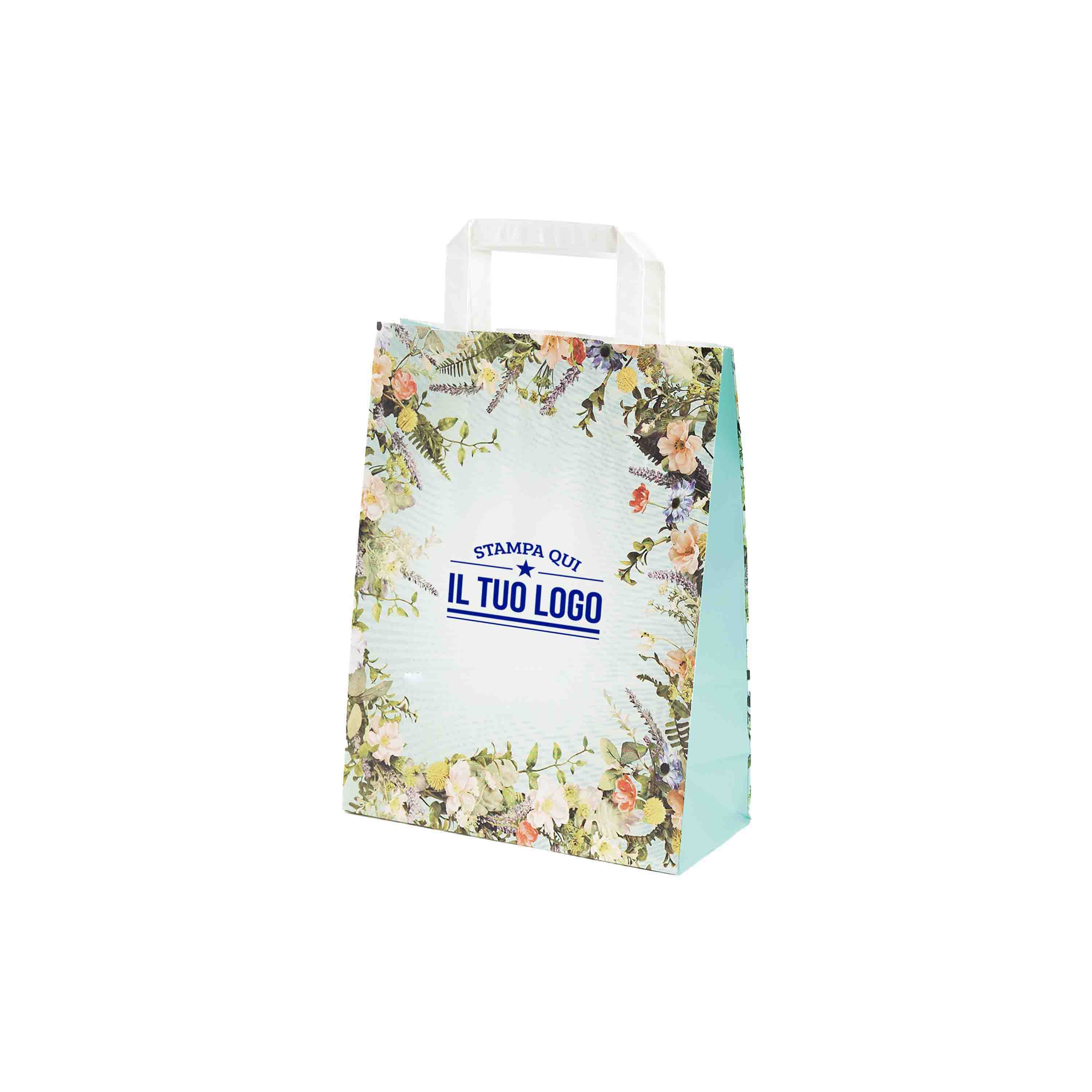 Shopper Carta Fantasia Floreale Personlizzabile - Image 13