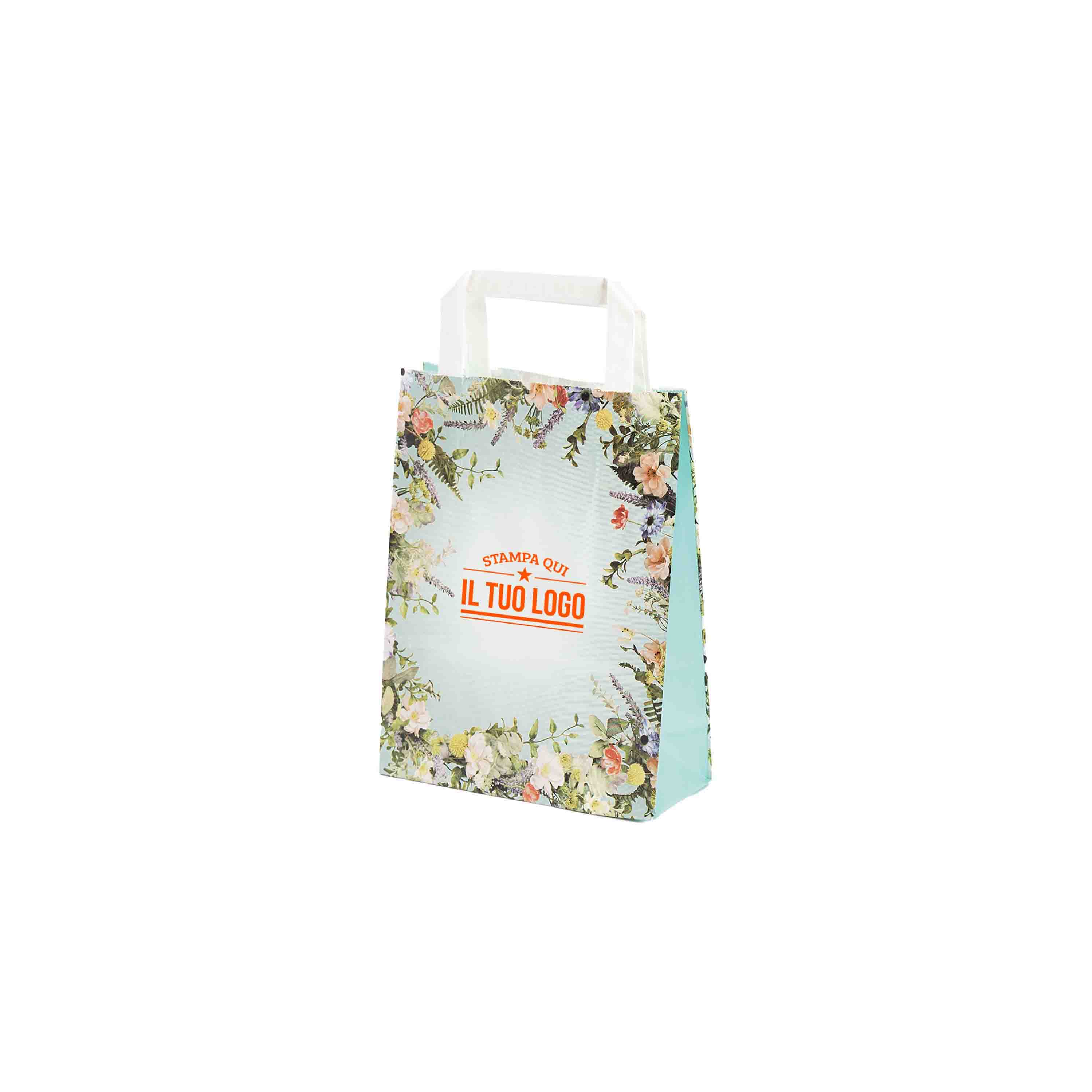 Shopper Carta Fantasia Floreale Personlizzabile - Image 30