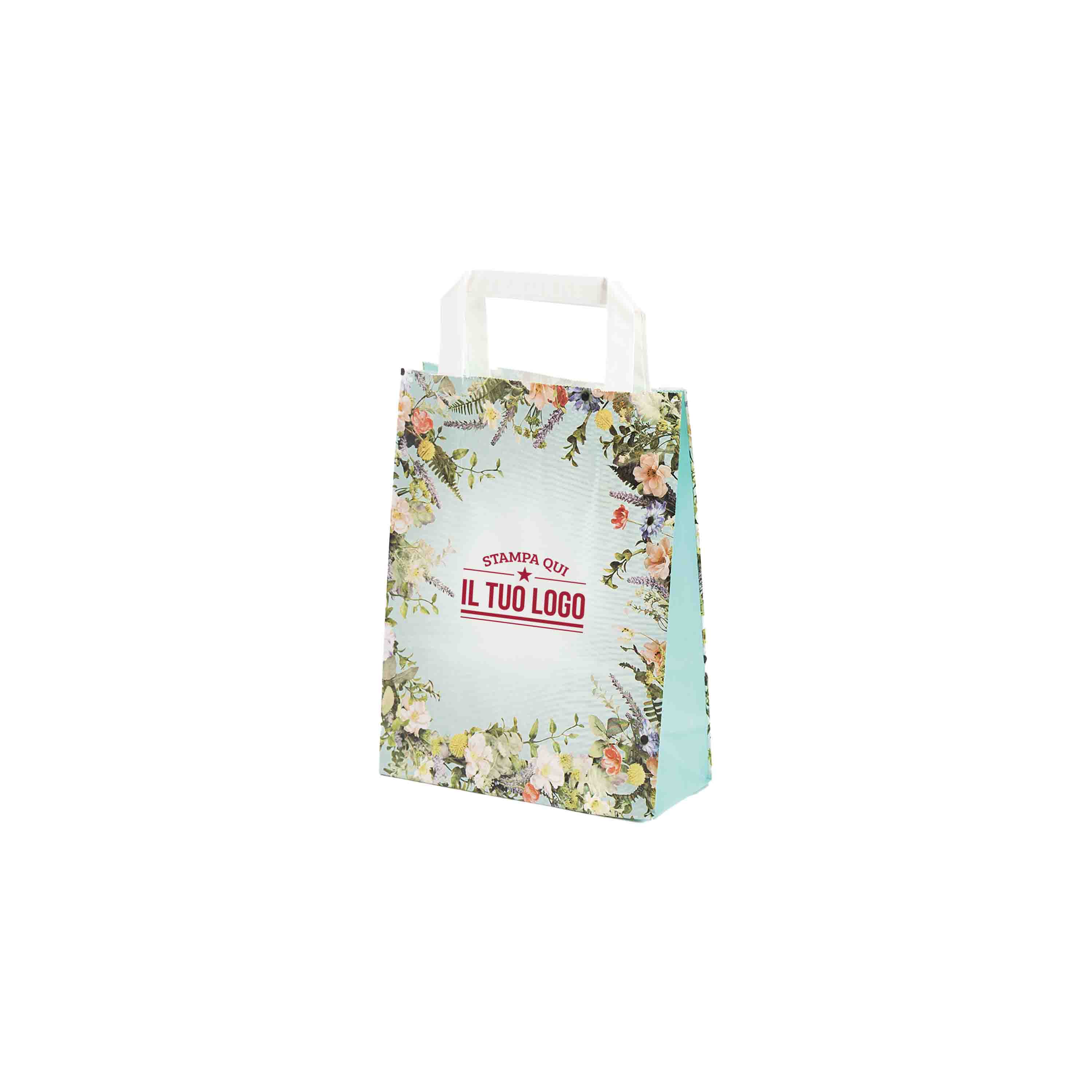 Shopper Carta Fantasia Floreale Personlizzabile - Image 35