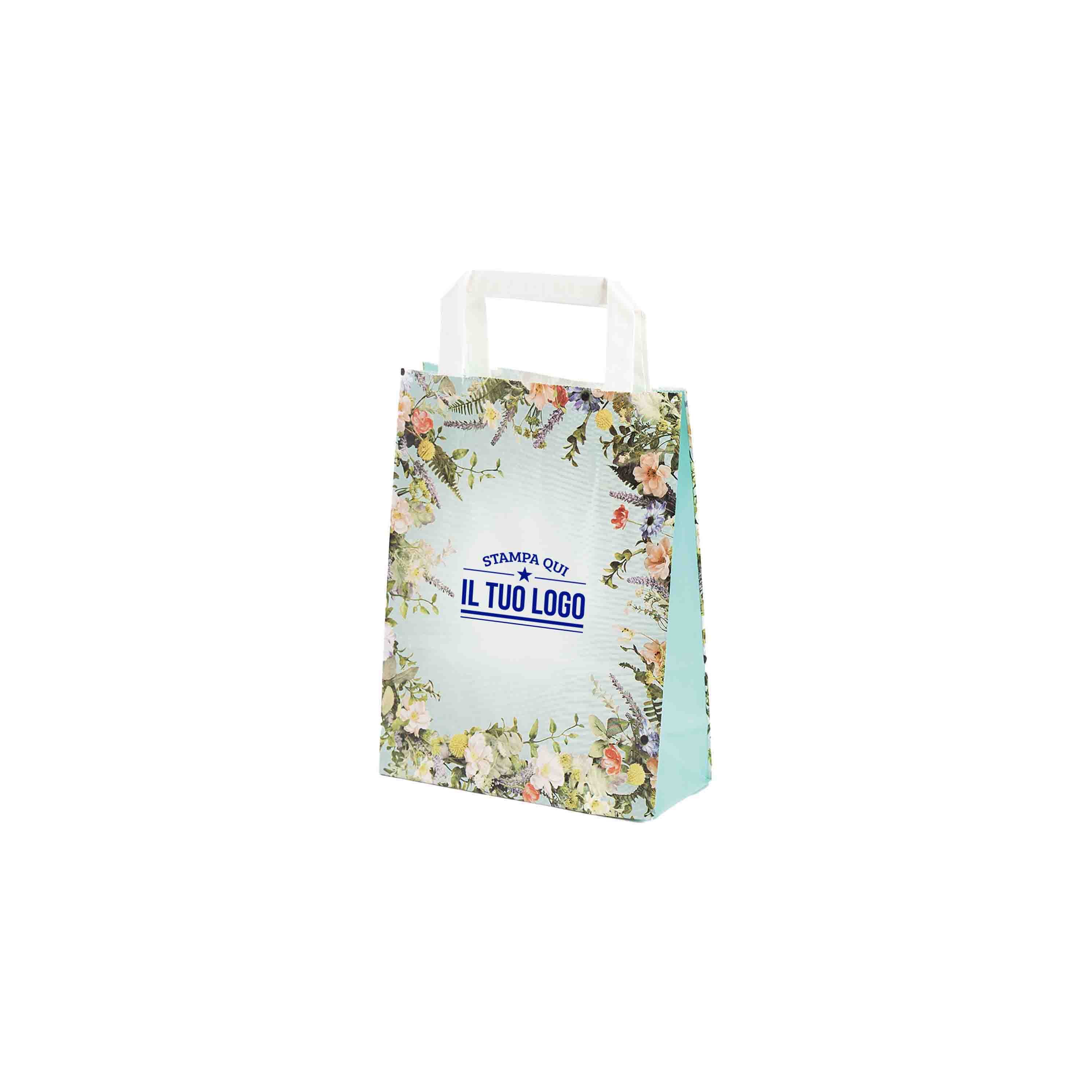 Shopper Carta Fantasia Floreale Personlizzabile - Image 4