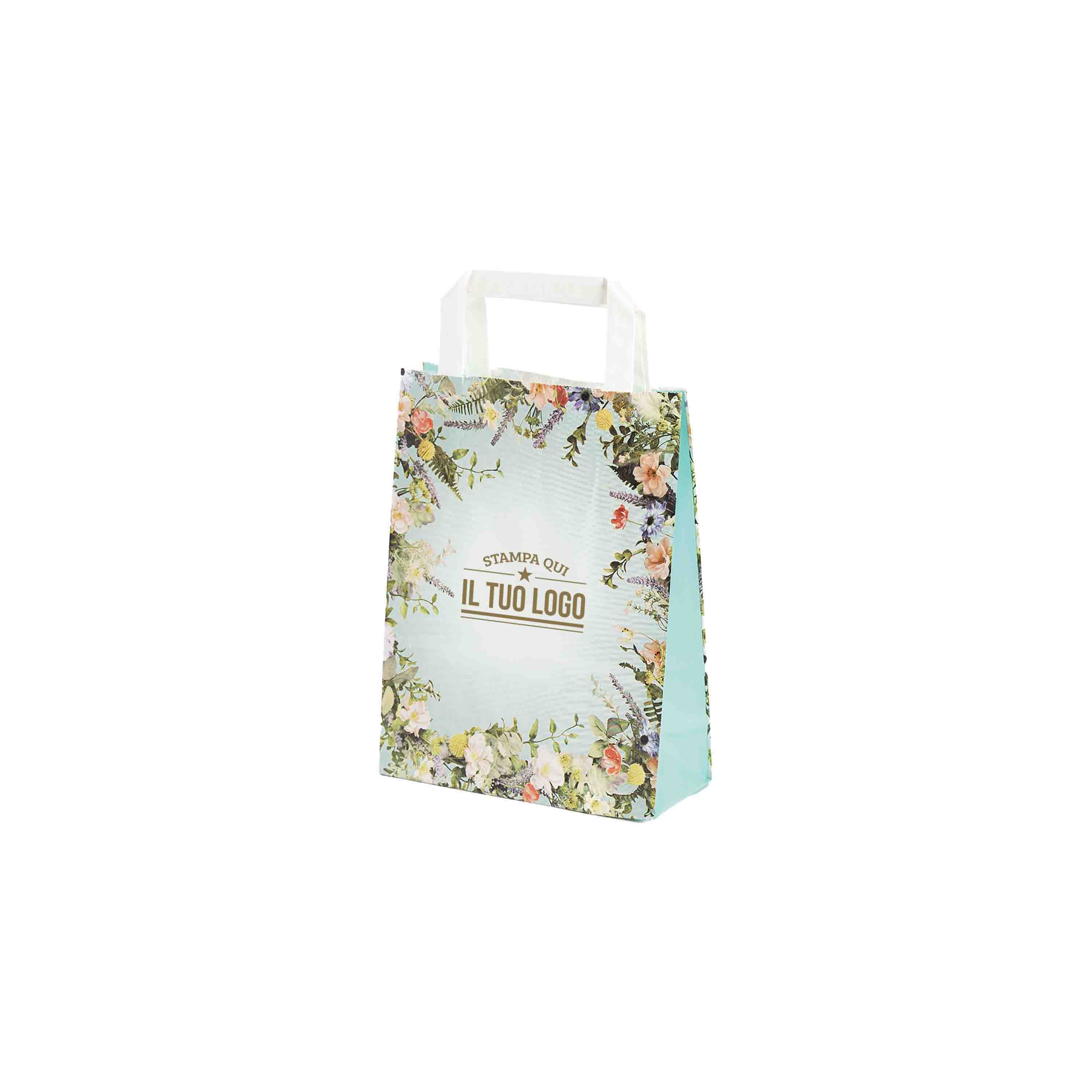 Shopper Carta Fantasia Floreale Personlizzabile - Image 5