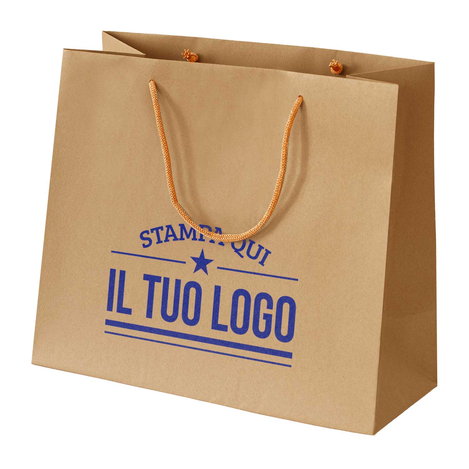 Shopper Carta Green Personalizzata manico in carta - Image 2