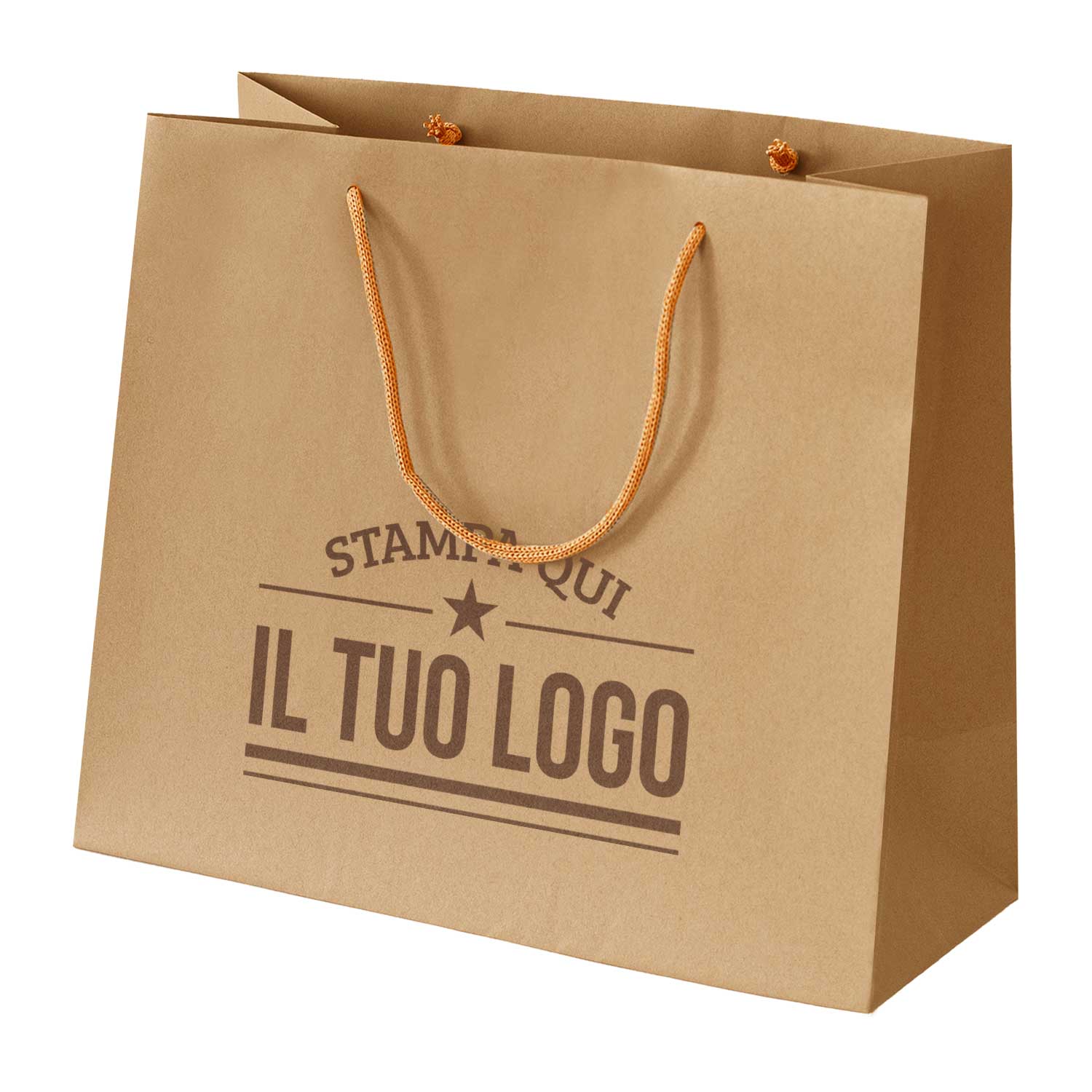 Shopper Carta Green Personalizzata manico in carta - Image 4
