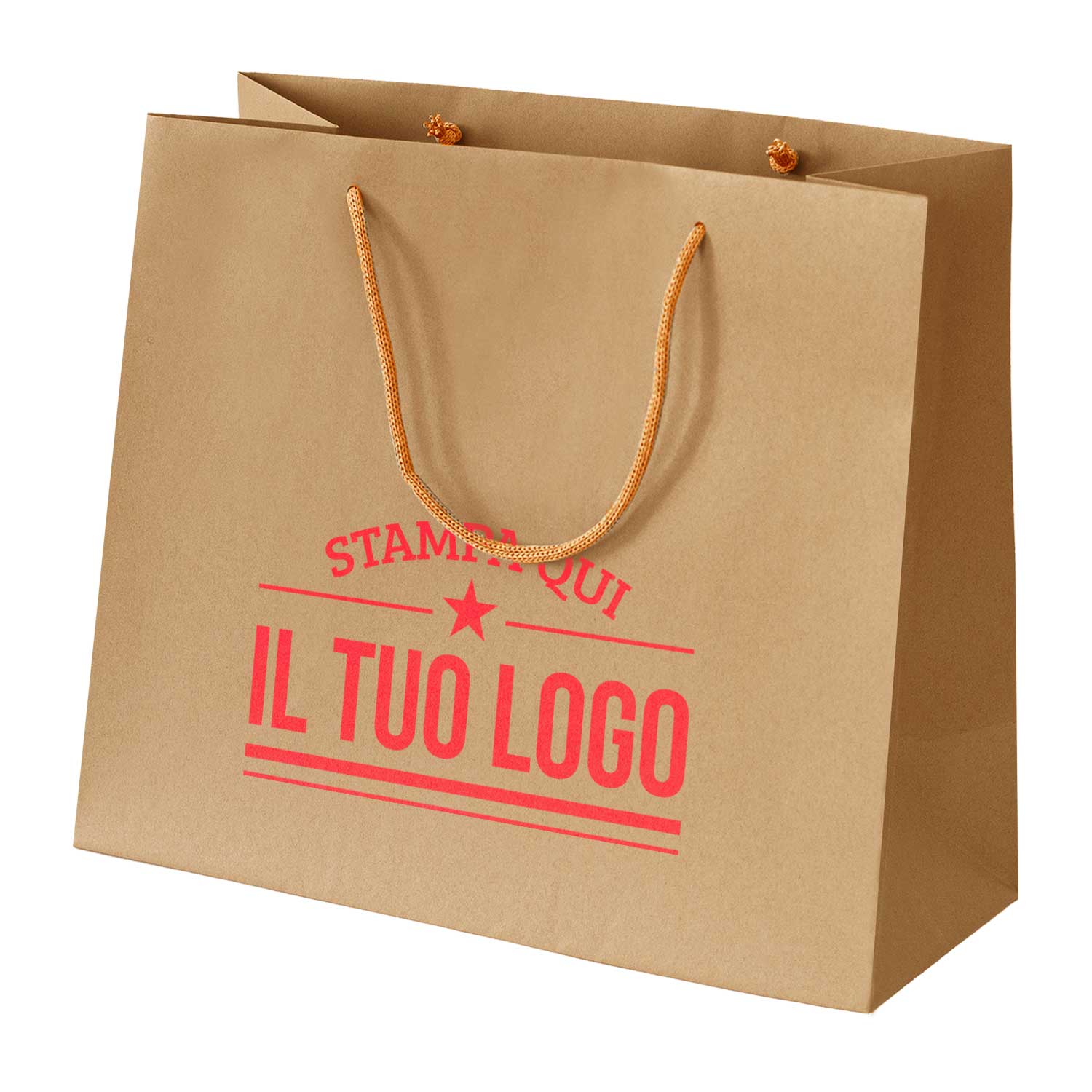 Shopper Carta Green Personalizzata manico in carta - Image 6