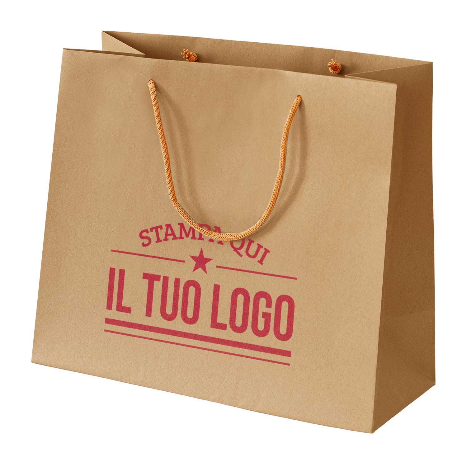 Shopper Carta Green Personalizzata manico in carta - Image 8