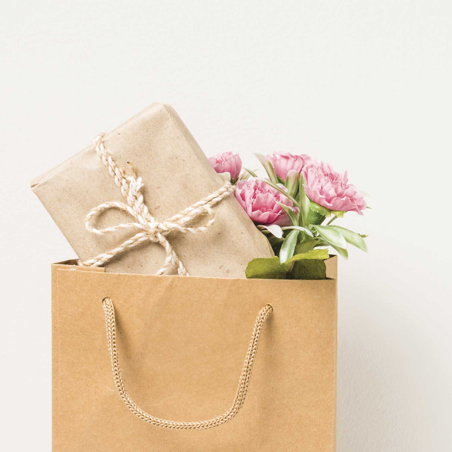 Shopper Carta Kraft Fondo XL Avana - Image 3