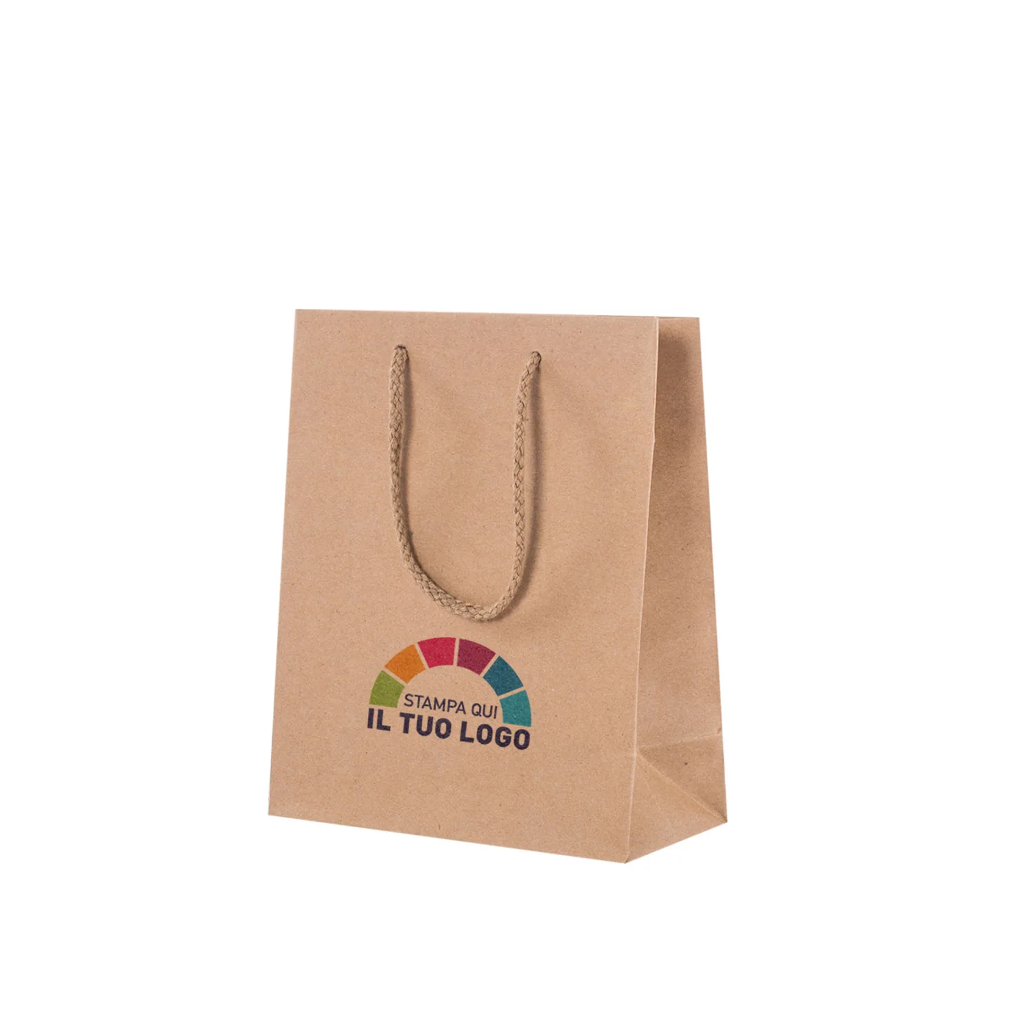Shopper Kraft Lusso Personalizzata a Colori - Image 5