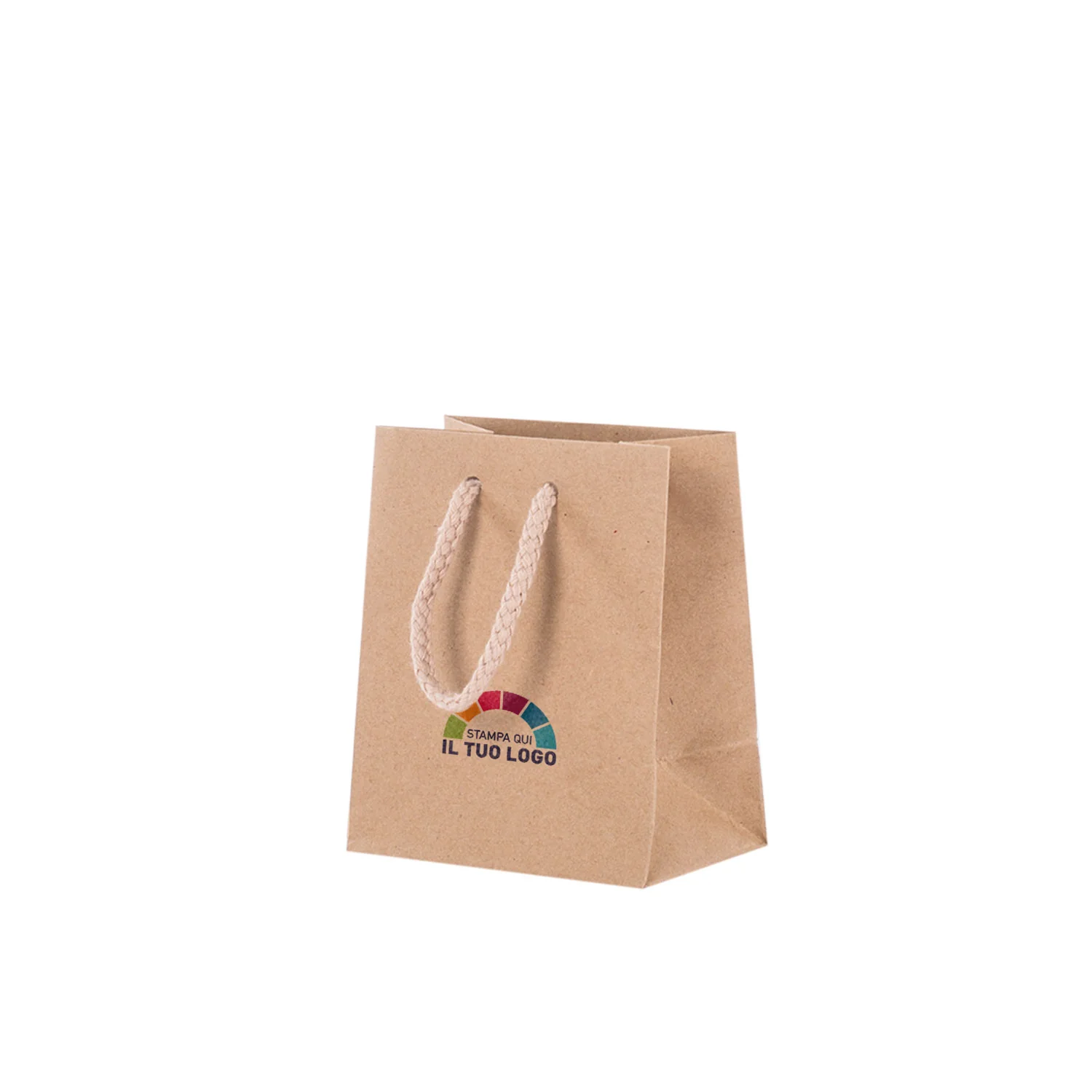 Shopper Kraft Lusso Personalizzata a Colori - Image 7