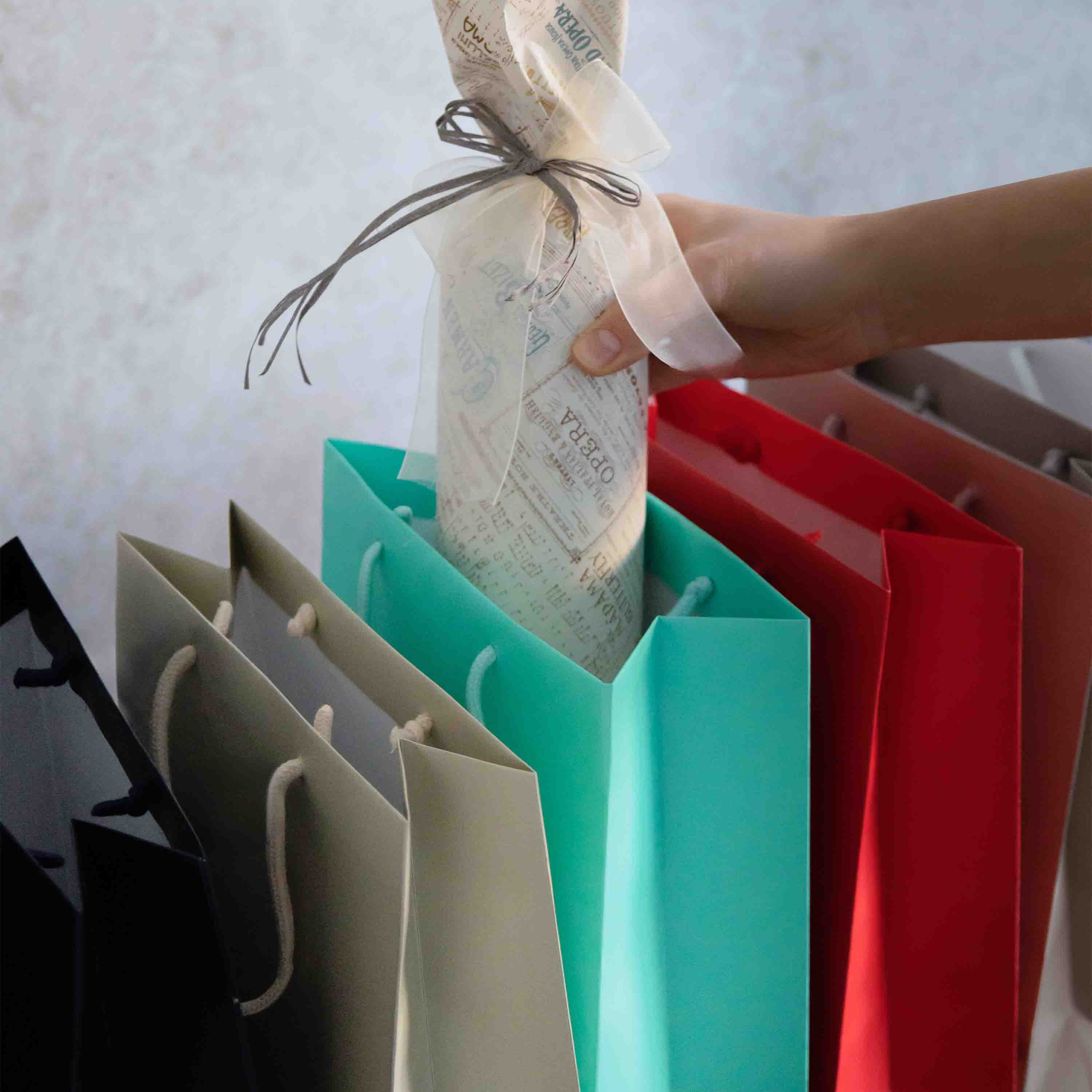 Shopper Carta Lusso Opaca - Image 4