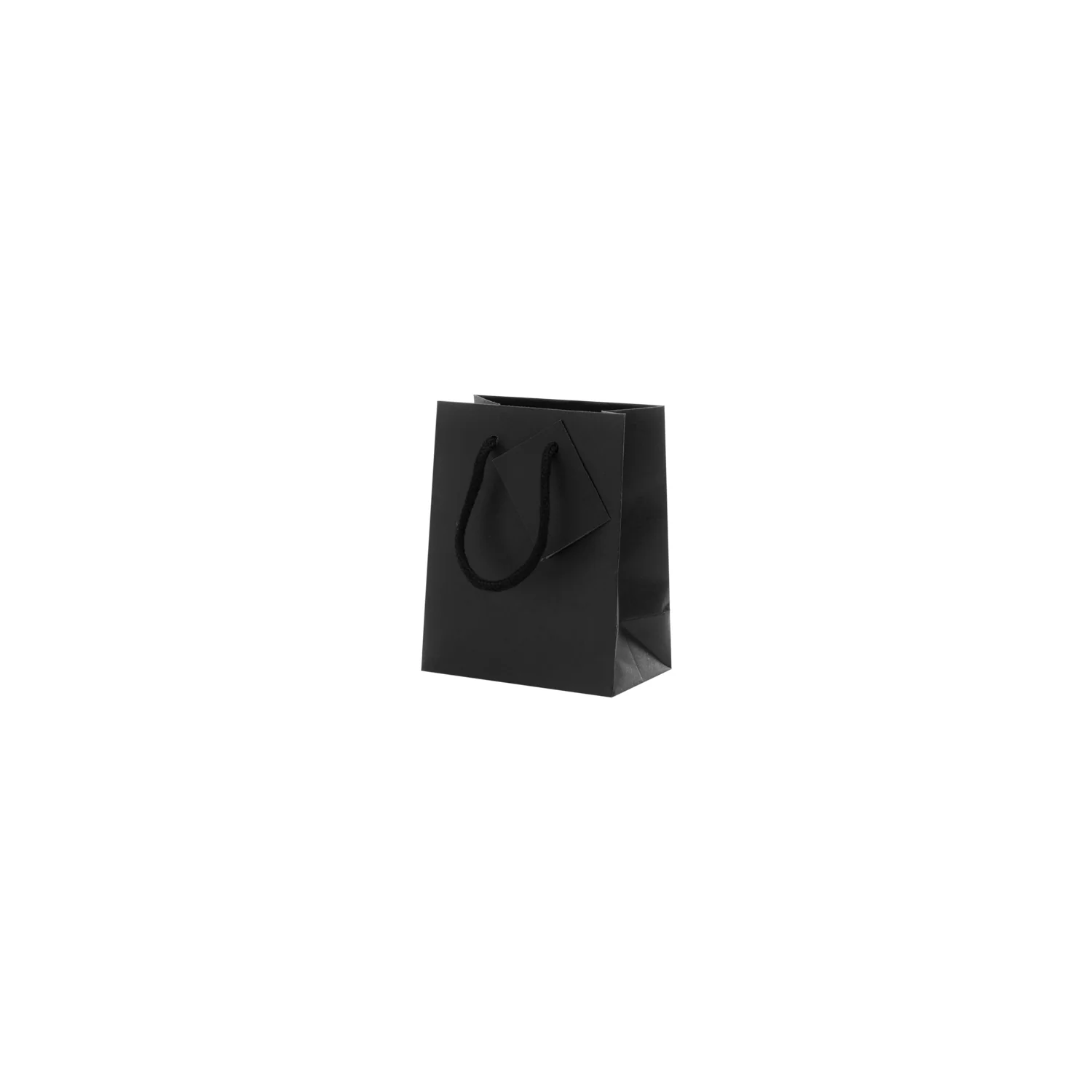 Shopper Carta Kraft Nera Lusso - Image 3