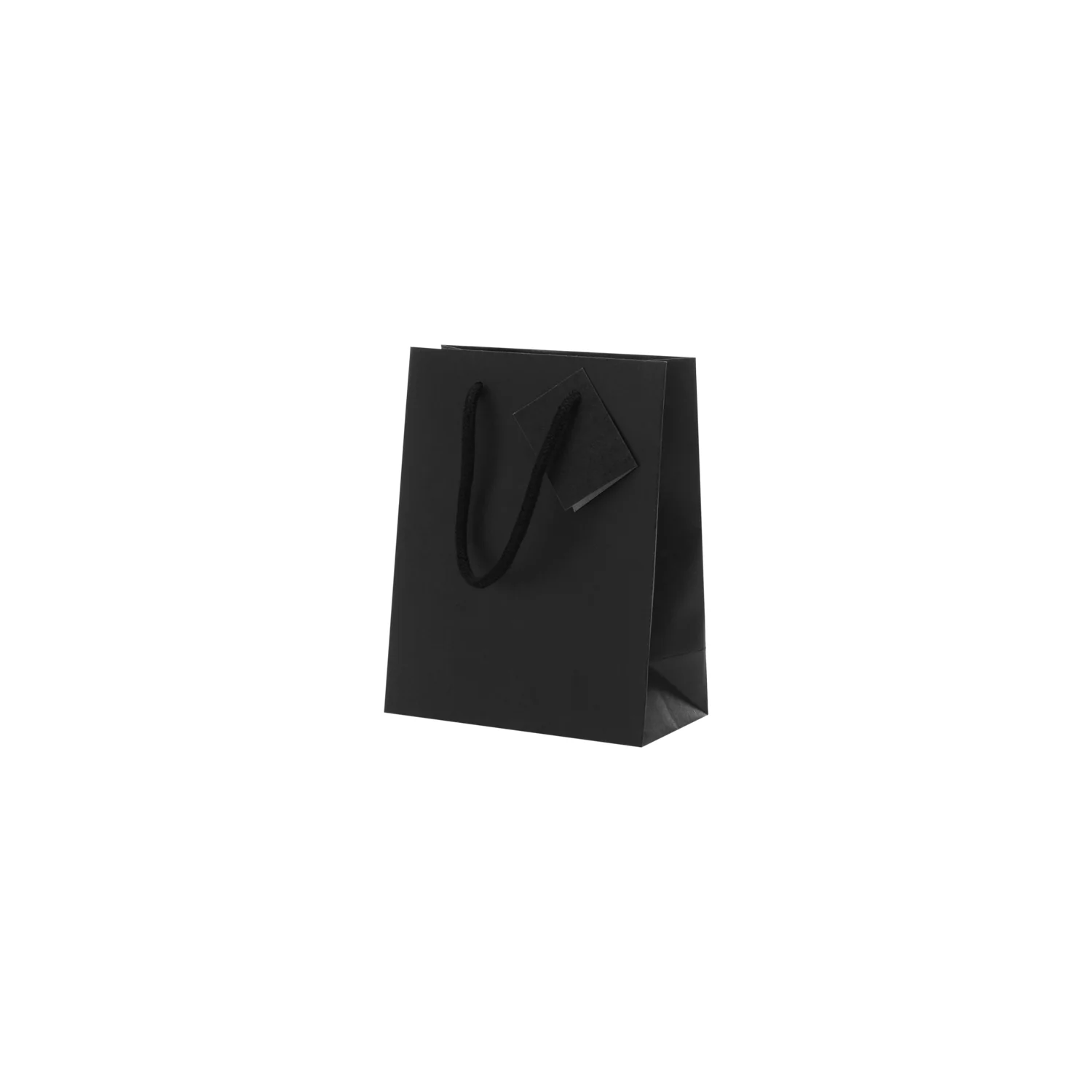 Shopper Carta Kraft Nera Lusso - Image 4