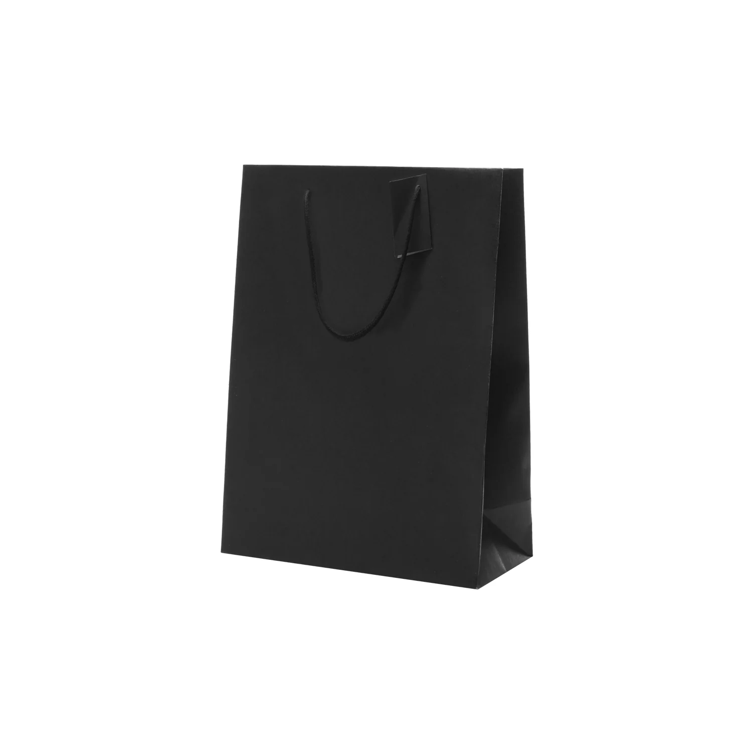 Shopper Carta Kraft Nera Lusso - Image 5