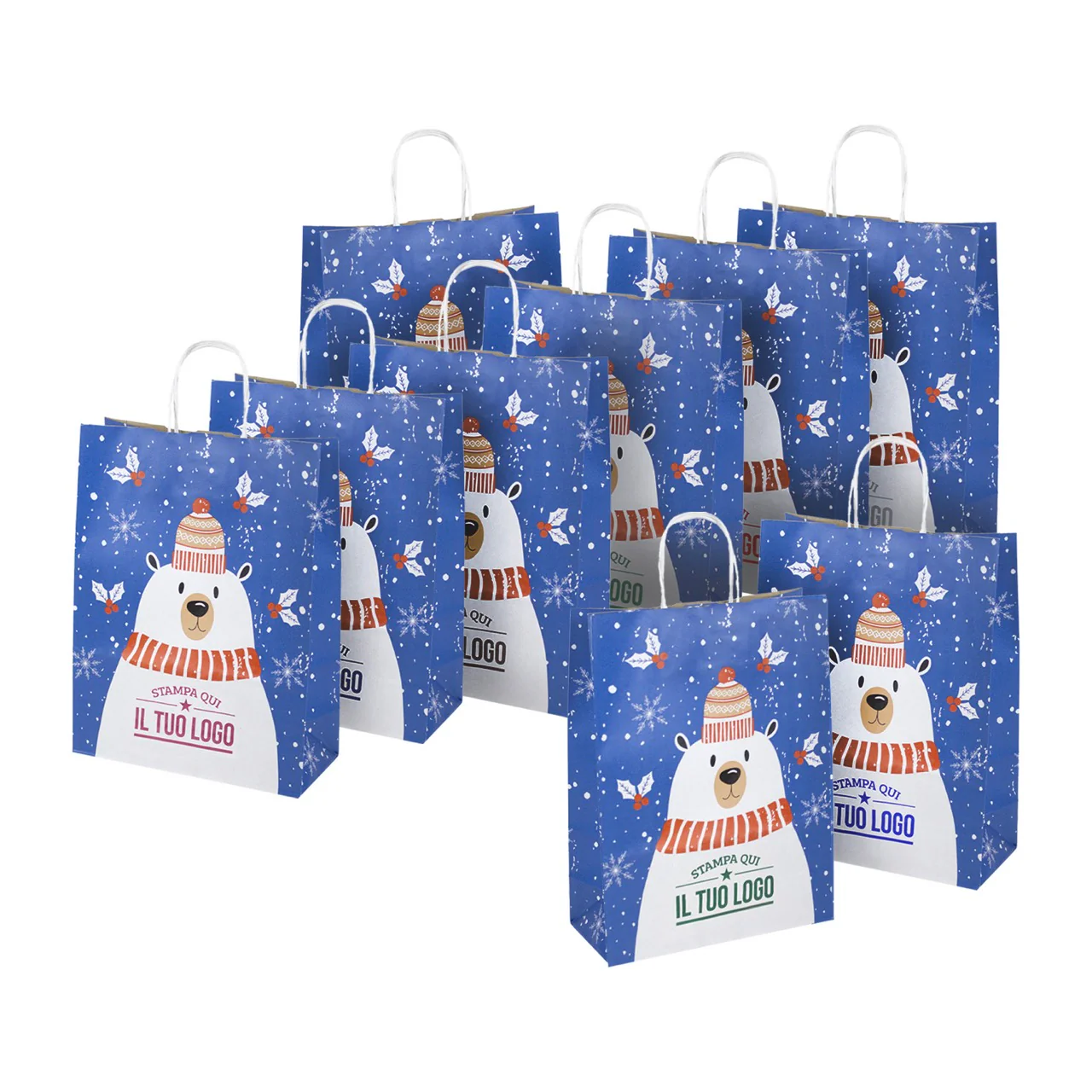 Shopper carta Orsetto Natale Personalizzata - Image 5