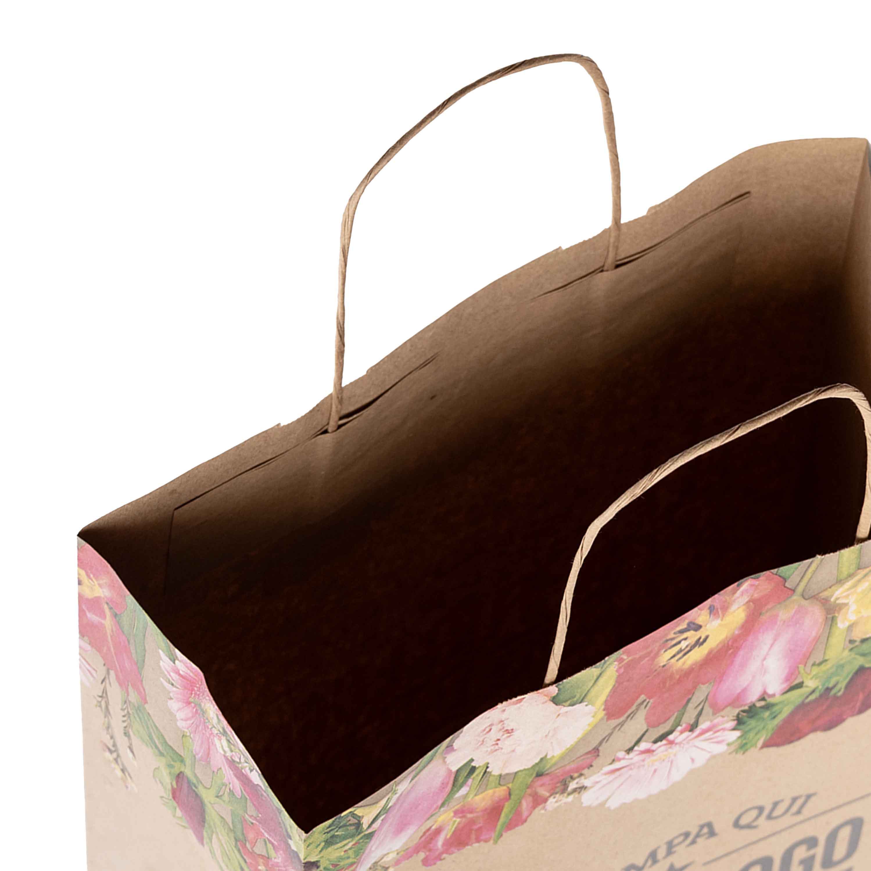 Buste Shopper Carta Fiori Personalizzabili - Image 3