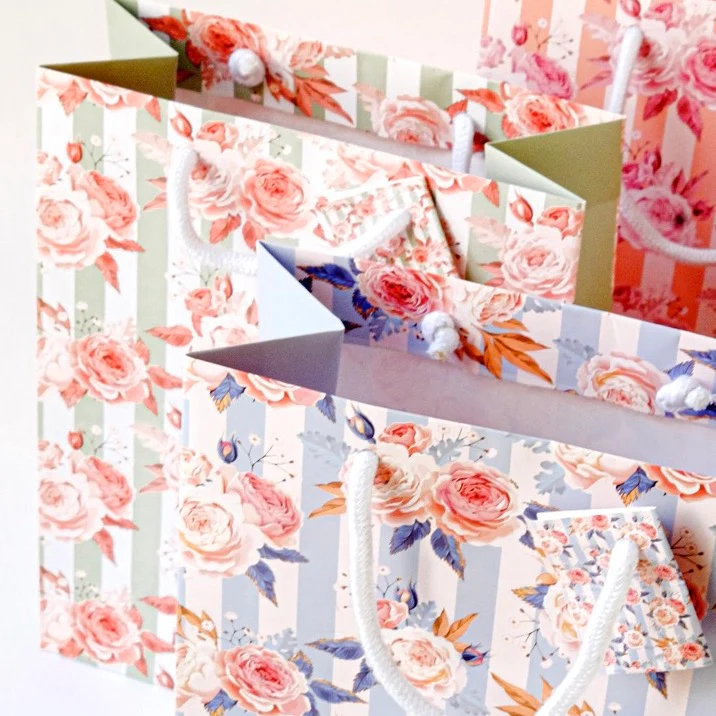 Shopper Carta Rose Shabby Chic Mix - Image 9