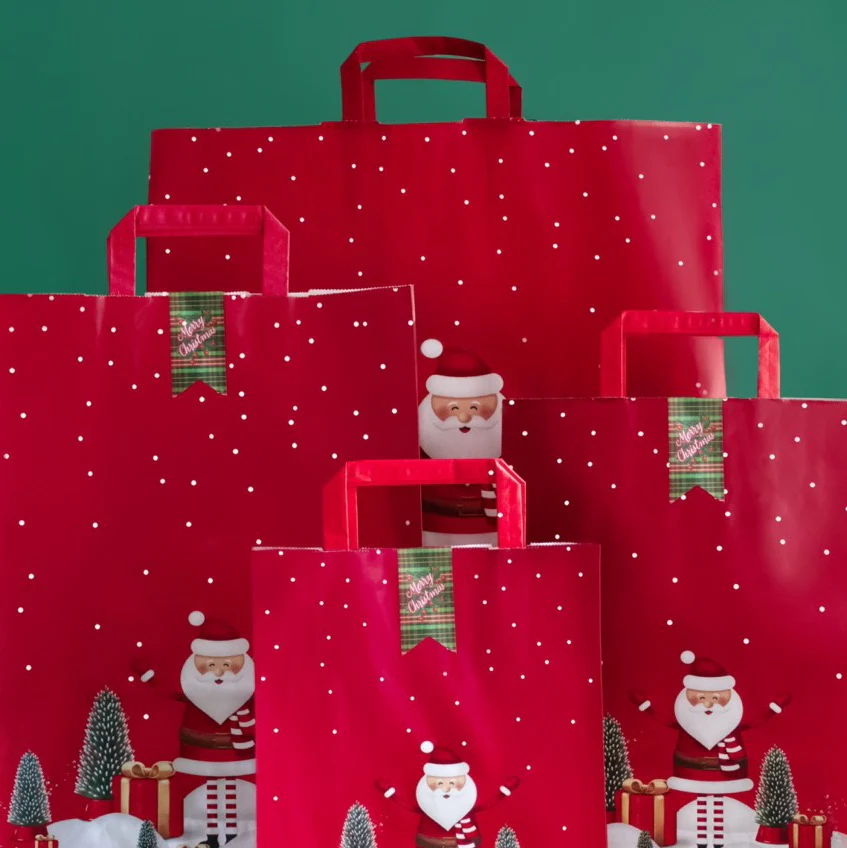 Shopper Natalizia Fantasia Santa Claus - Image 2