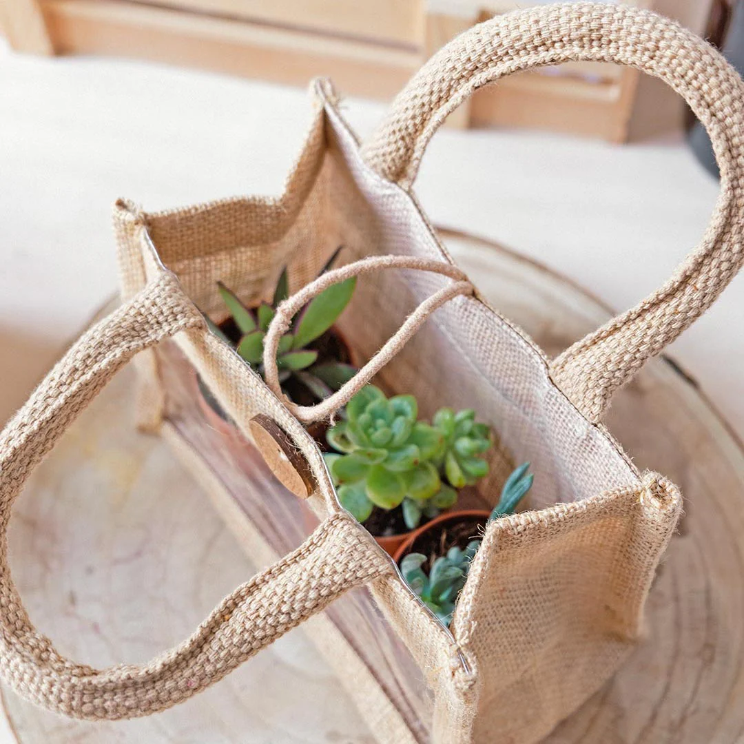 Shopper Juta con vetrina - Image 5