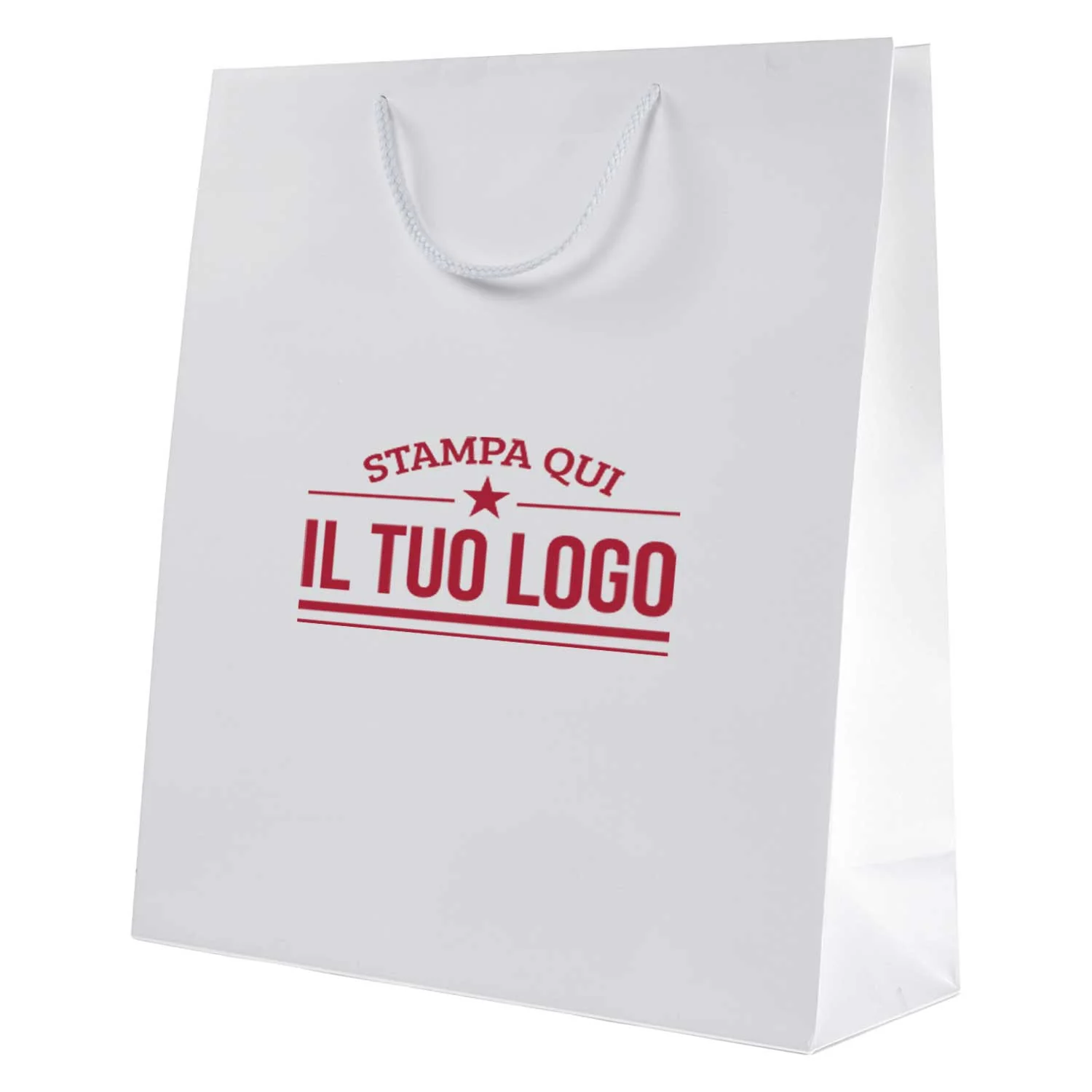 Shopper Kraft Lusso Personalizzata Stampa 1-2 Lati - Image 3