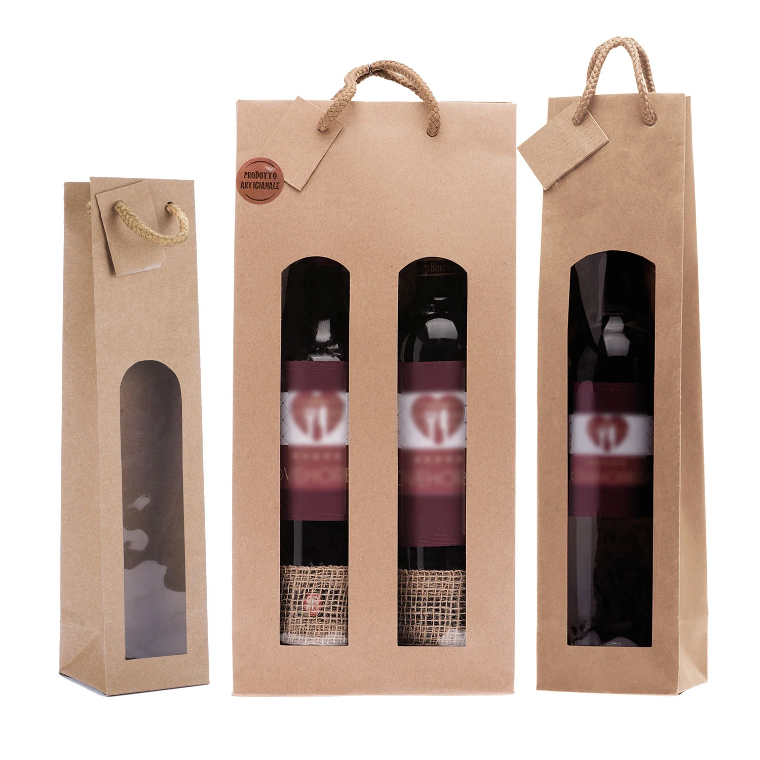Shopper Natural Edition con Finestra Avana - Image 2