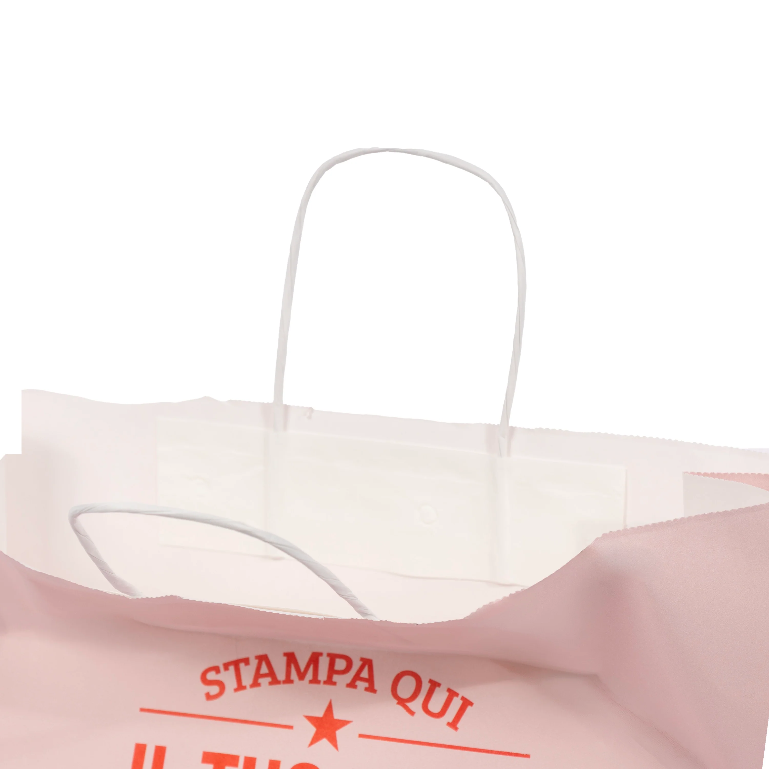 Shopper Natural Pastello Orizzontale con cordino - Image 2