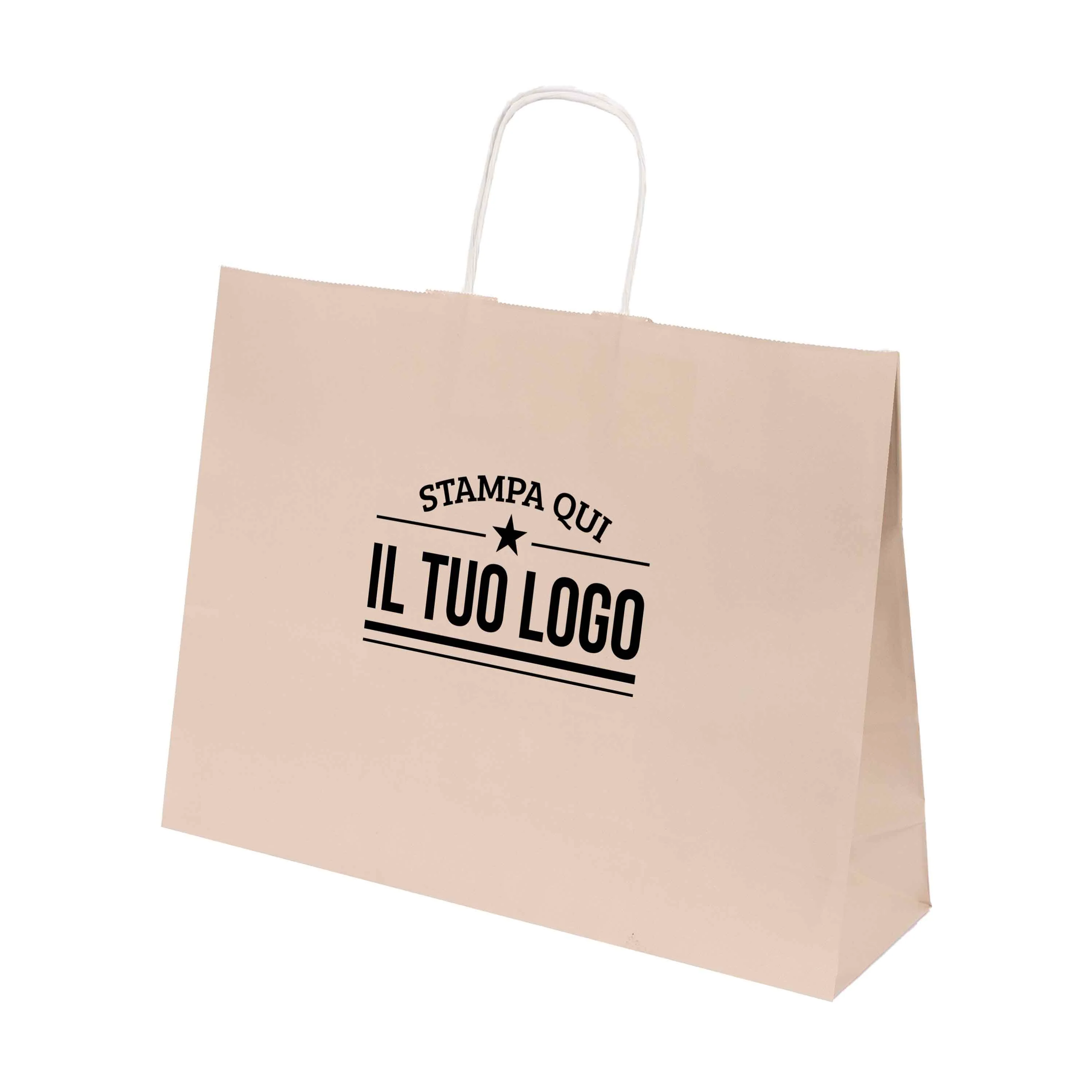 Shopper Natural Pastello Orizzontale con cordino - Image 39