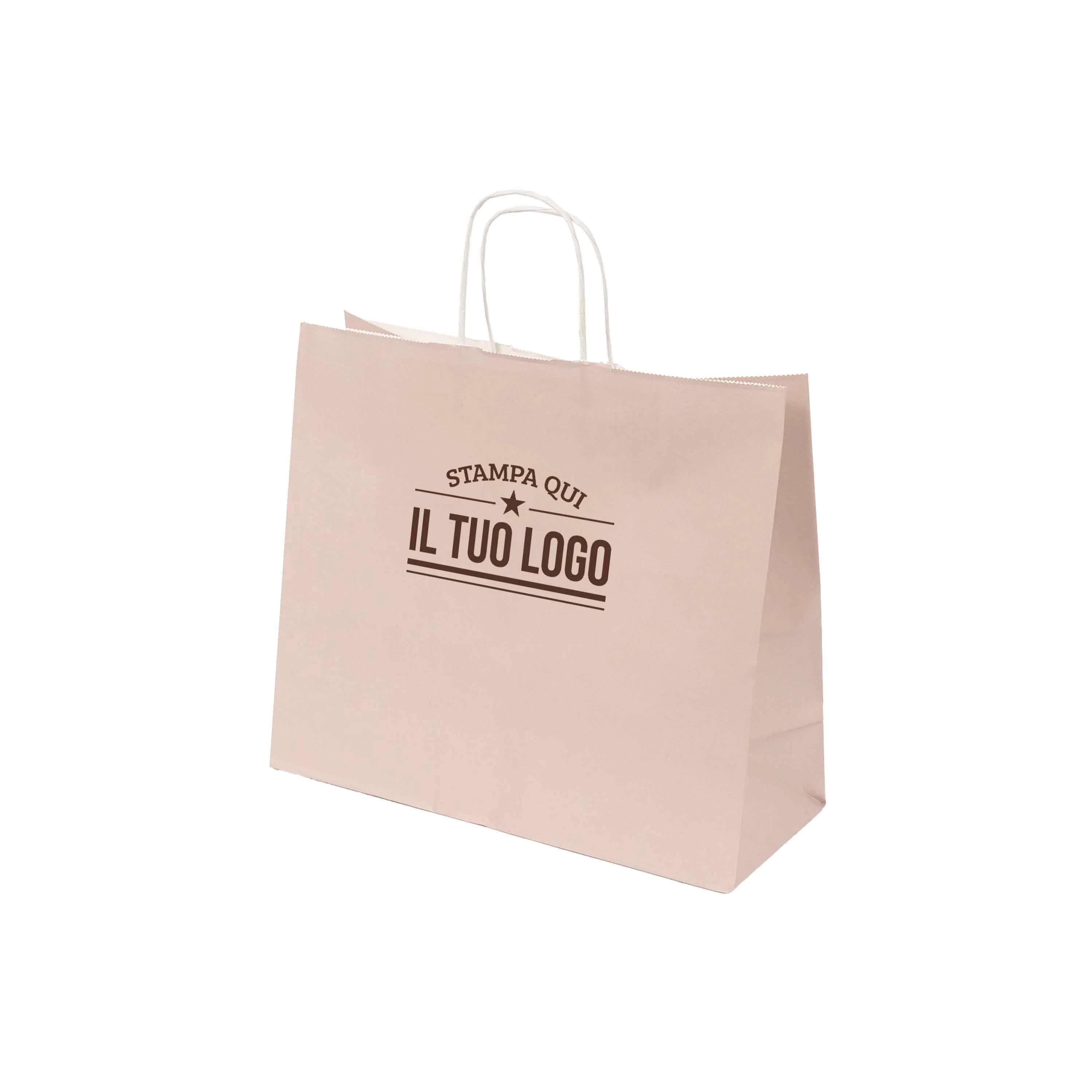 Shopper Natural Pastello Orizzontale con cordino - Image 9