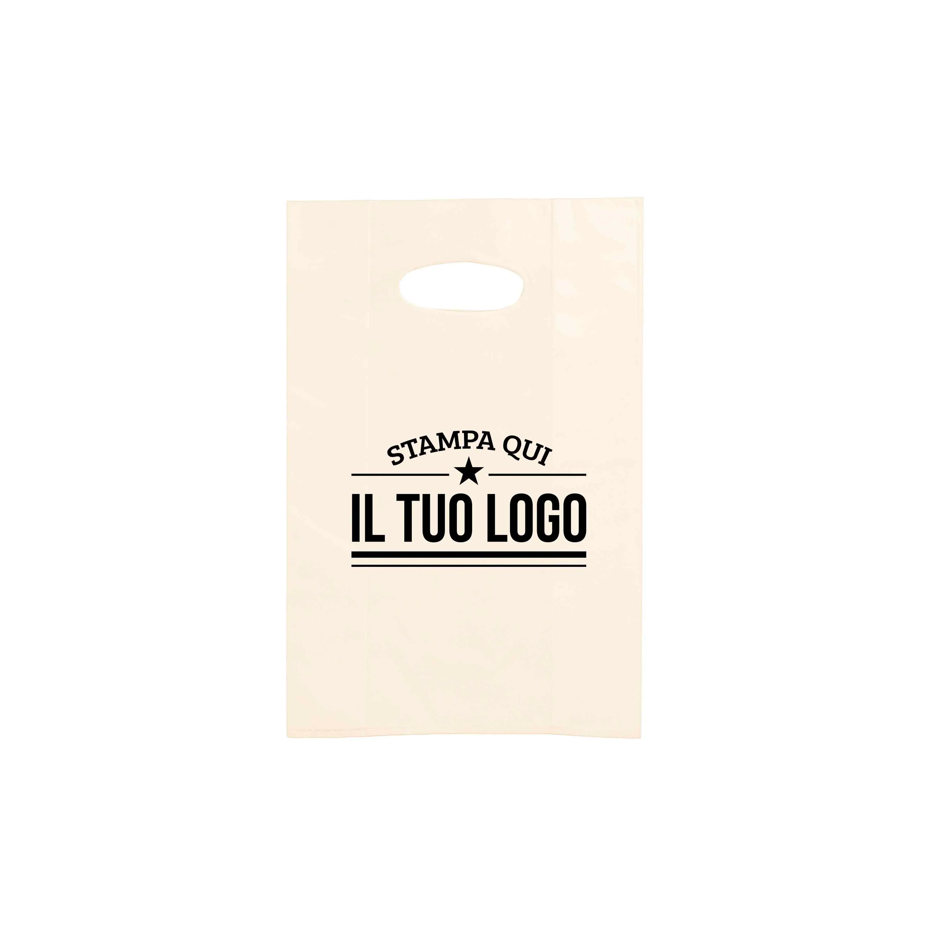 Shopper in Plastica Colorata Personalizzabile con Logo - Image 14
