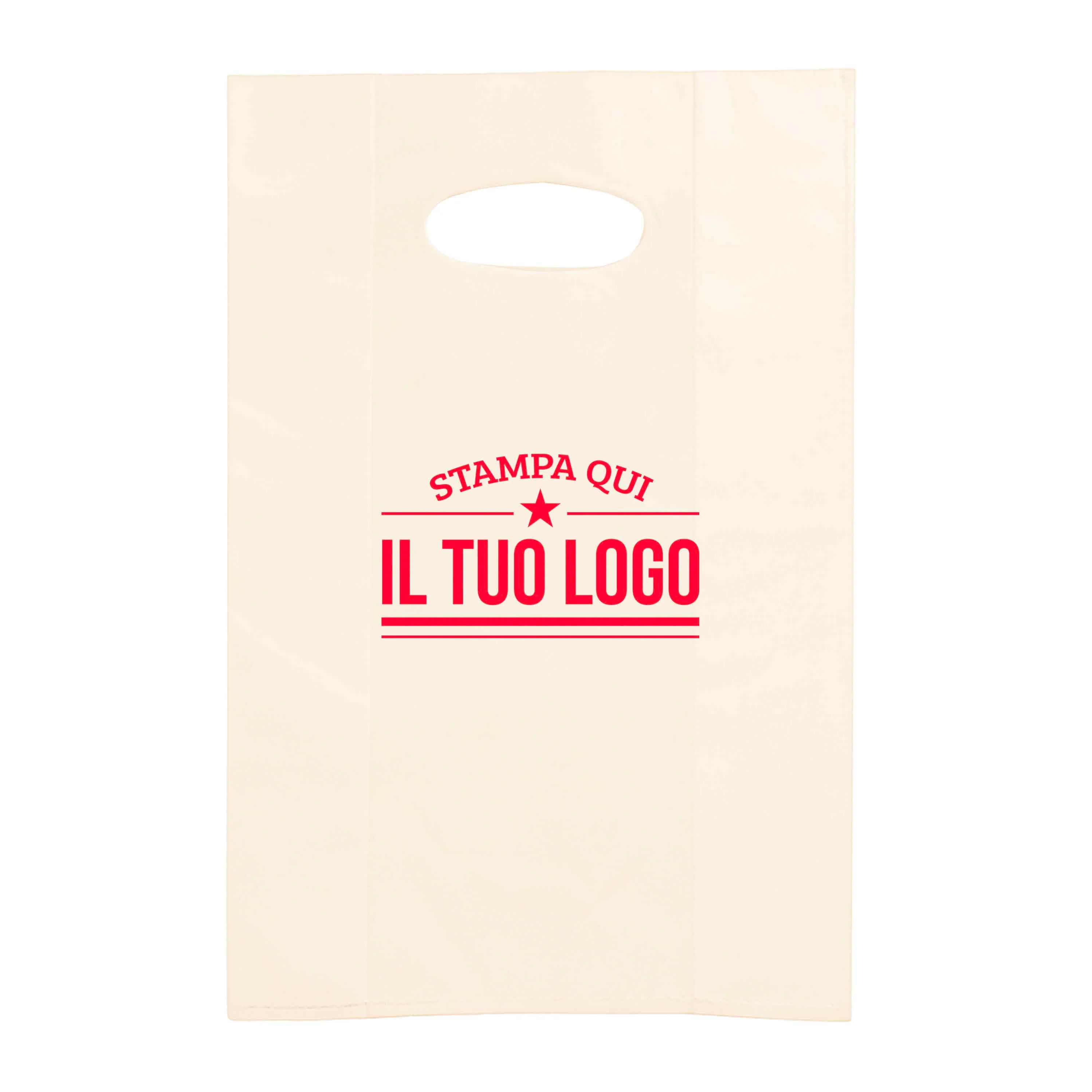 Shopper in Plastica Colorata Personalizzabile con Logo - Image 27