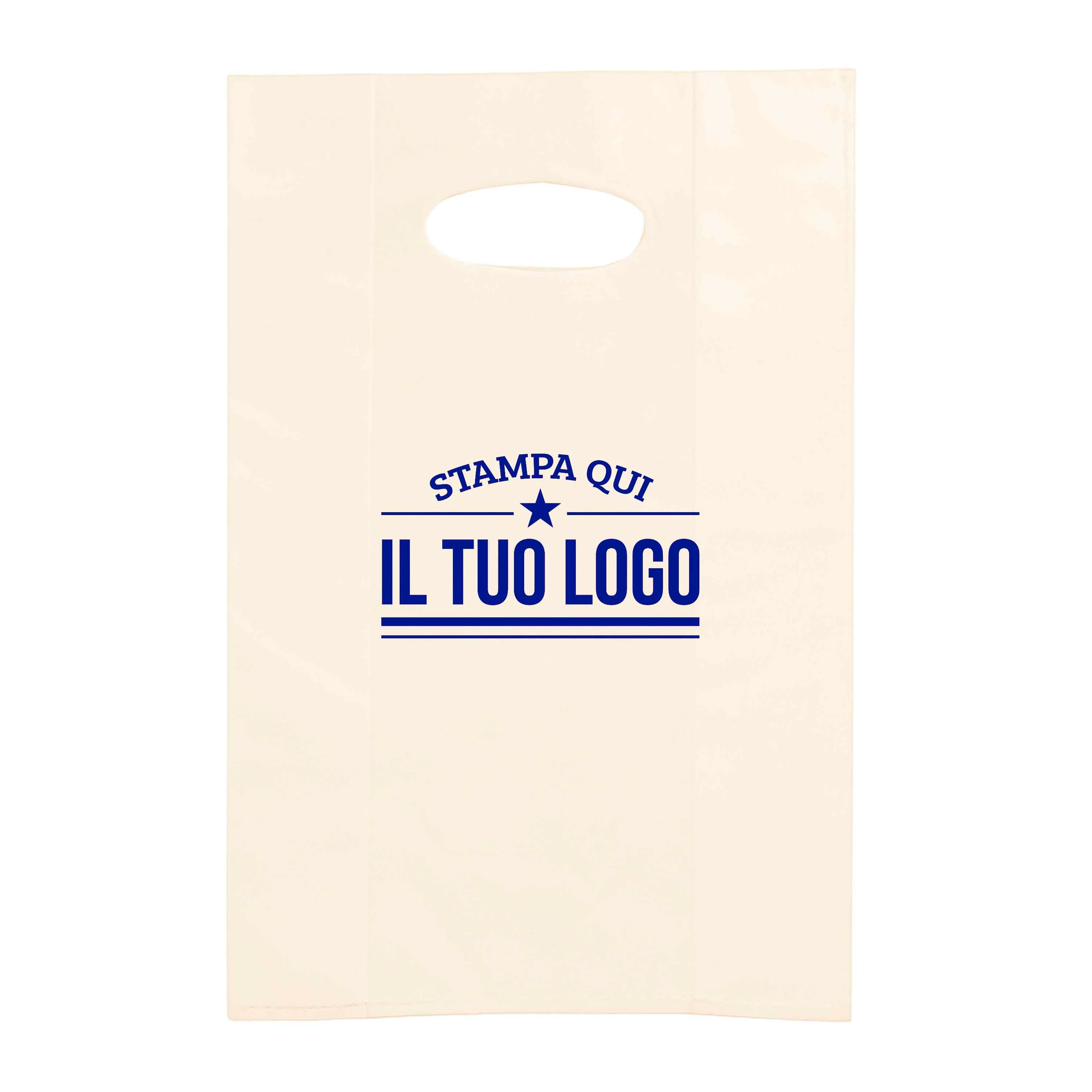 Shopper in Plastica Colorata Personalizzabile con Logo - Image 28
