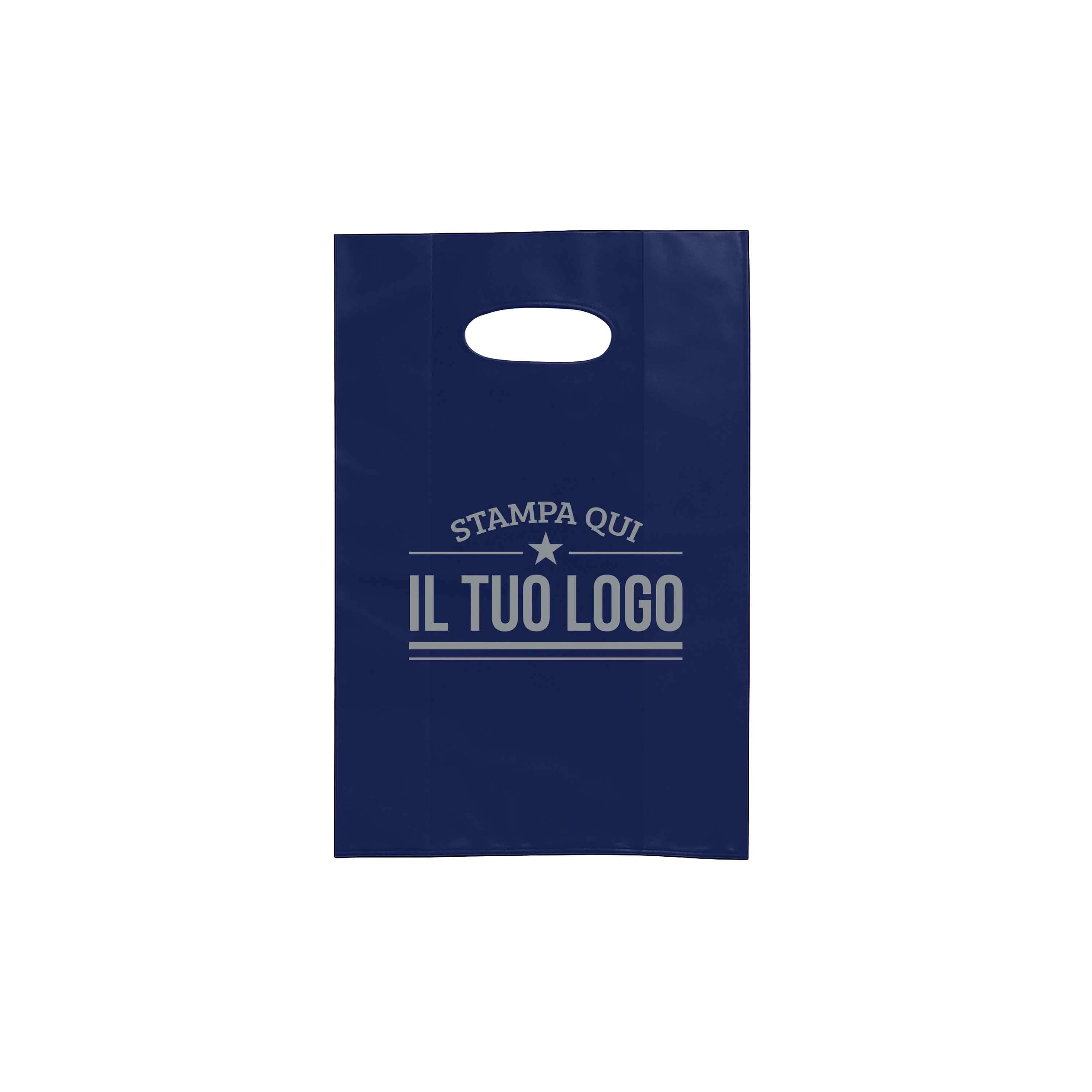 Shopper in Plastica Colorata Personalizzabile con Logo - Image 32