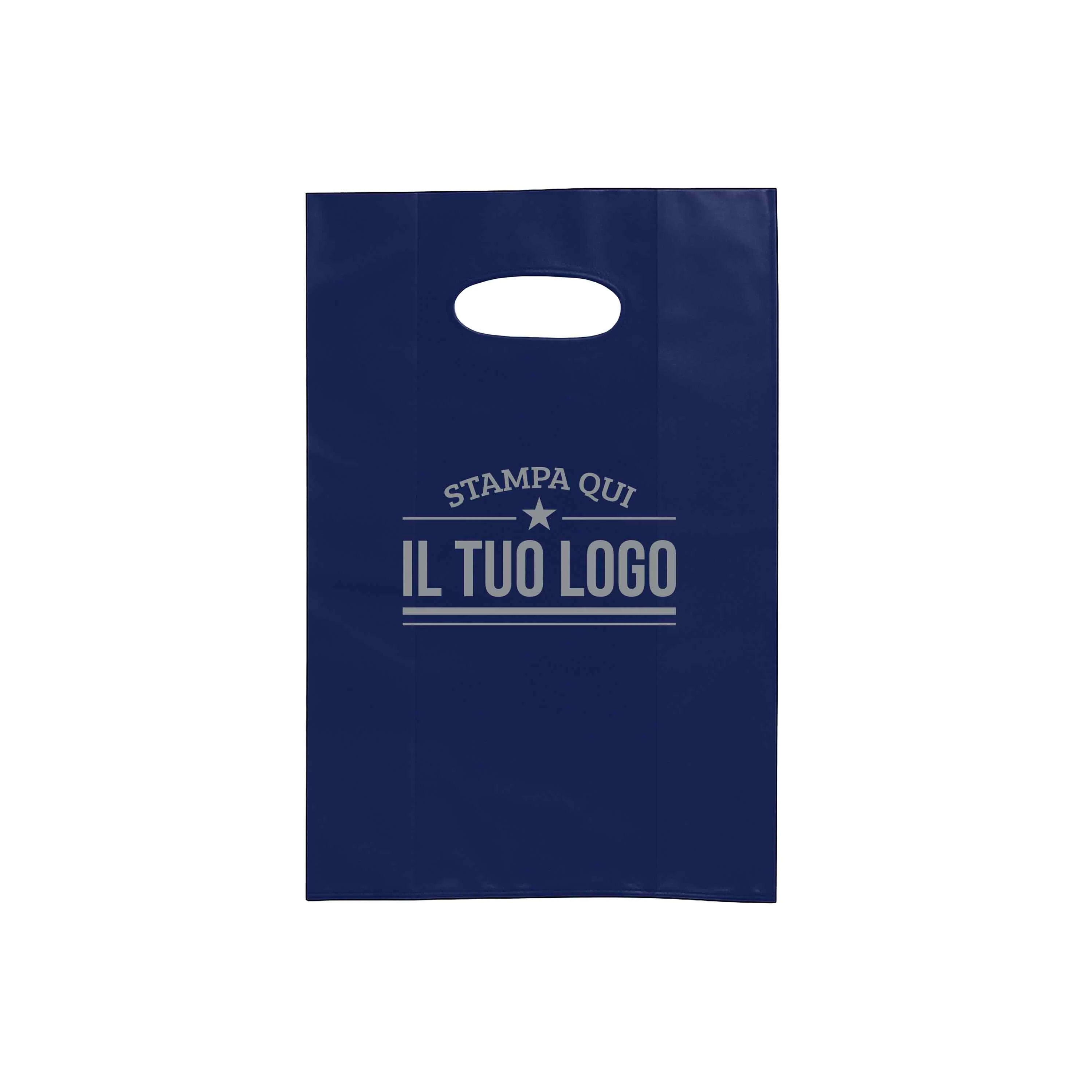 Shopper in Plastica Colorata Personalizzabile con Logo - Image 33