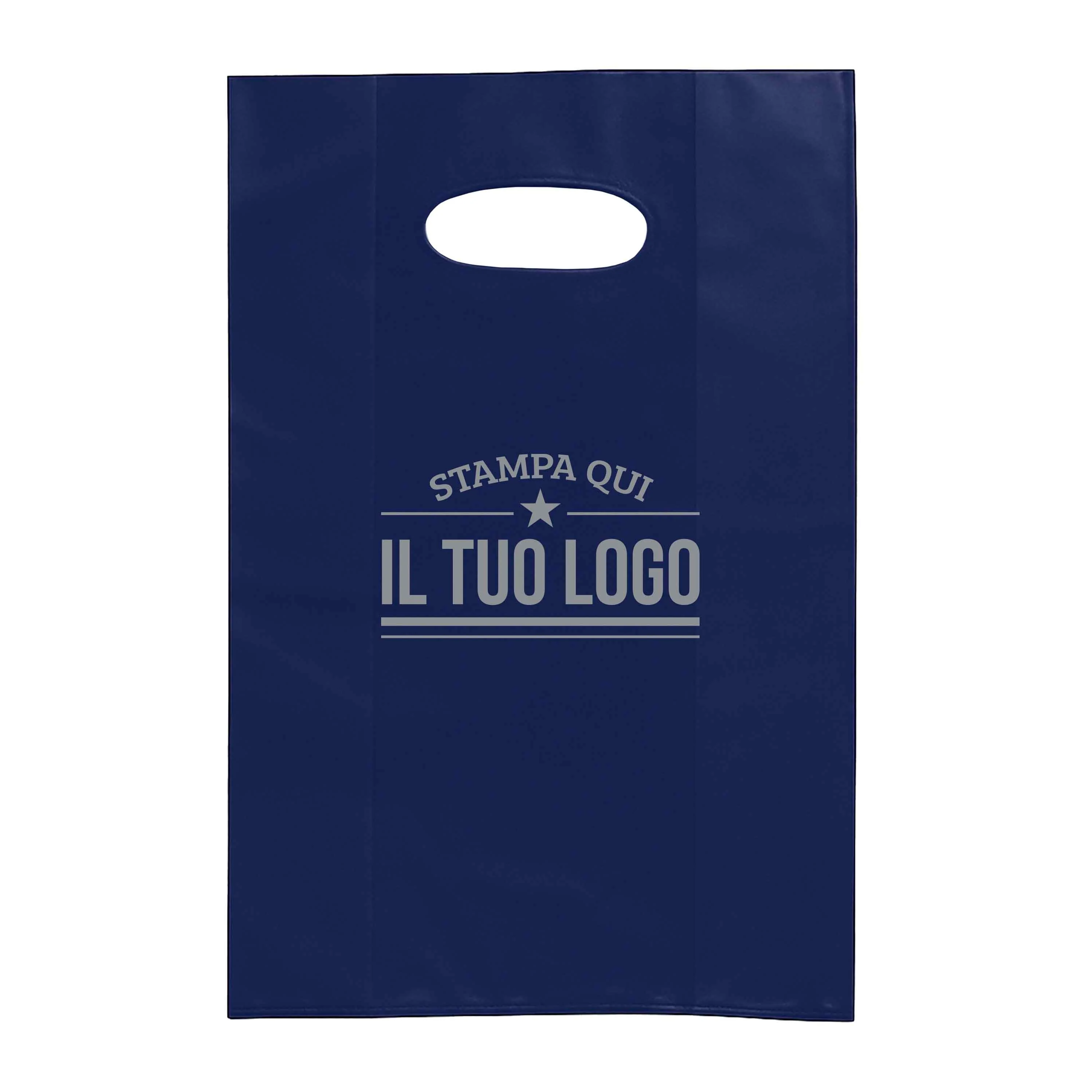 Shopper in Plastica Colorata Personalizzabile con Logo - Image 35