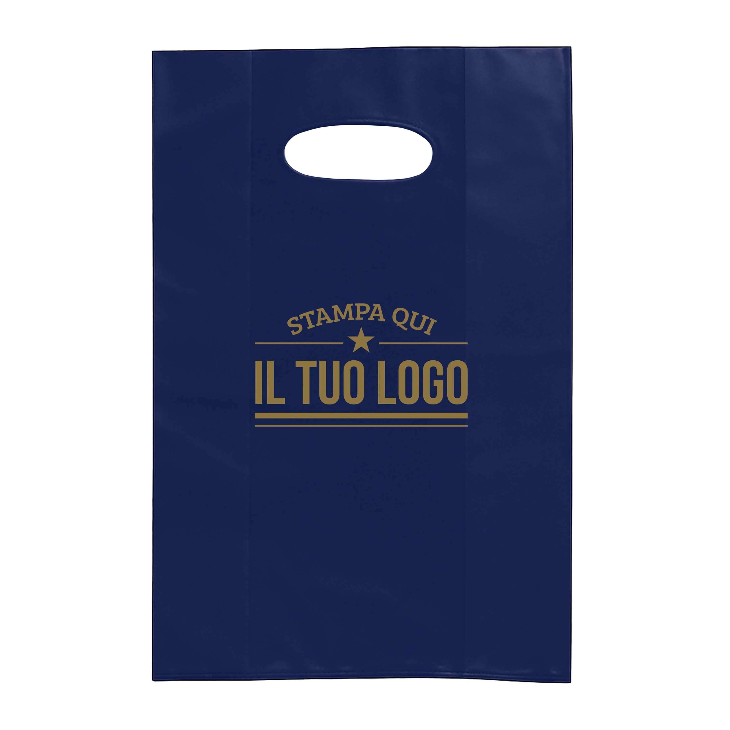 Shopper in Plastica Colorata Personalizzabile con Logo - Image 36