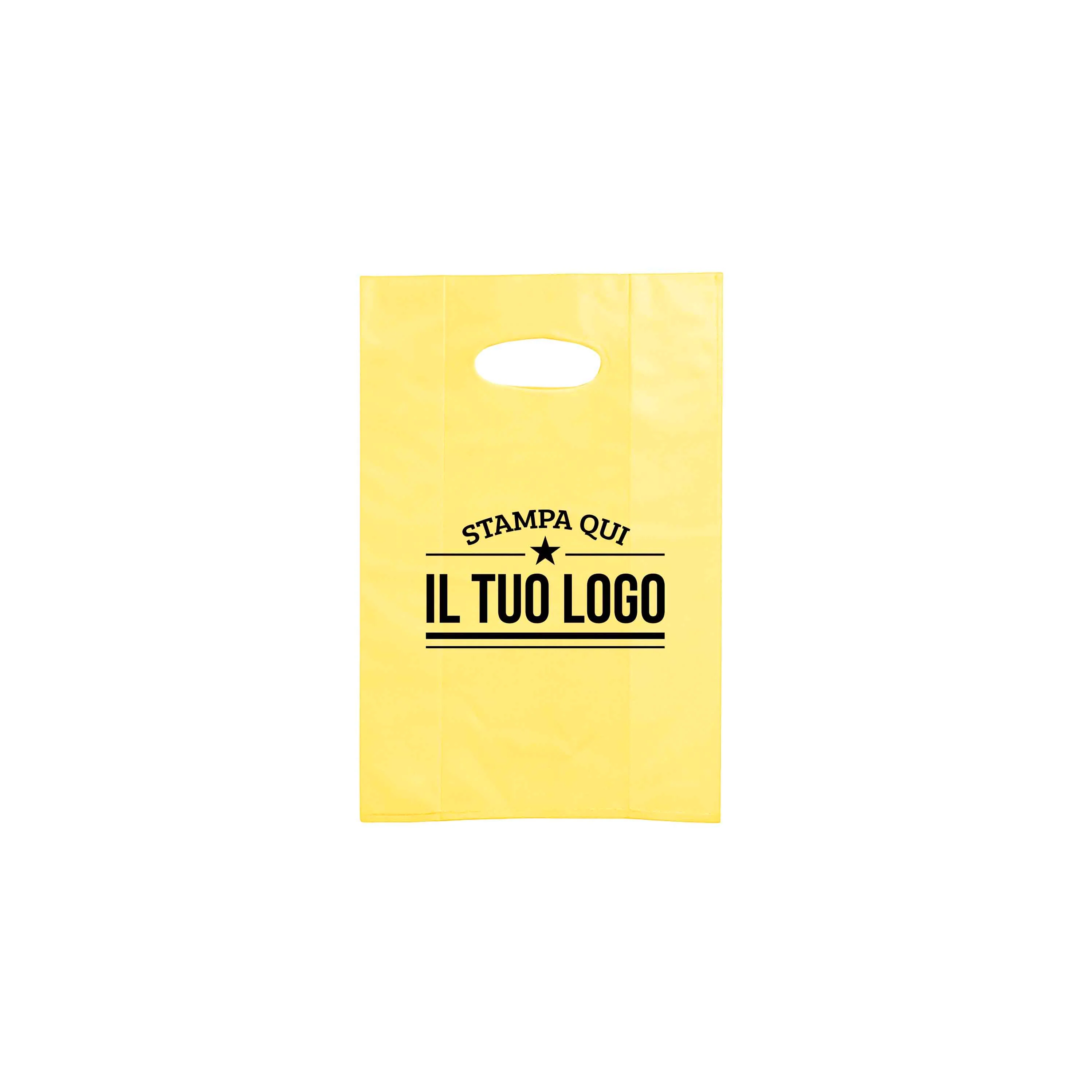 Shopper in Plastica Colorata Personalizzabile con Logo - Image 45